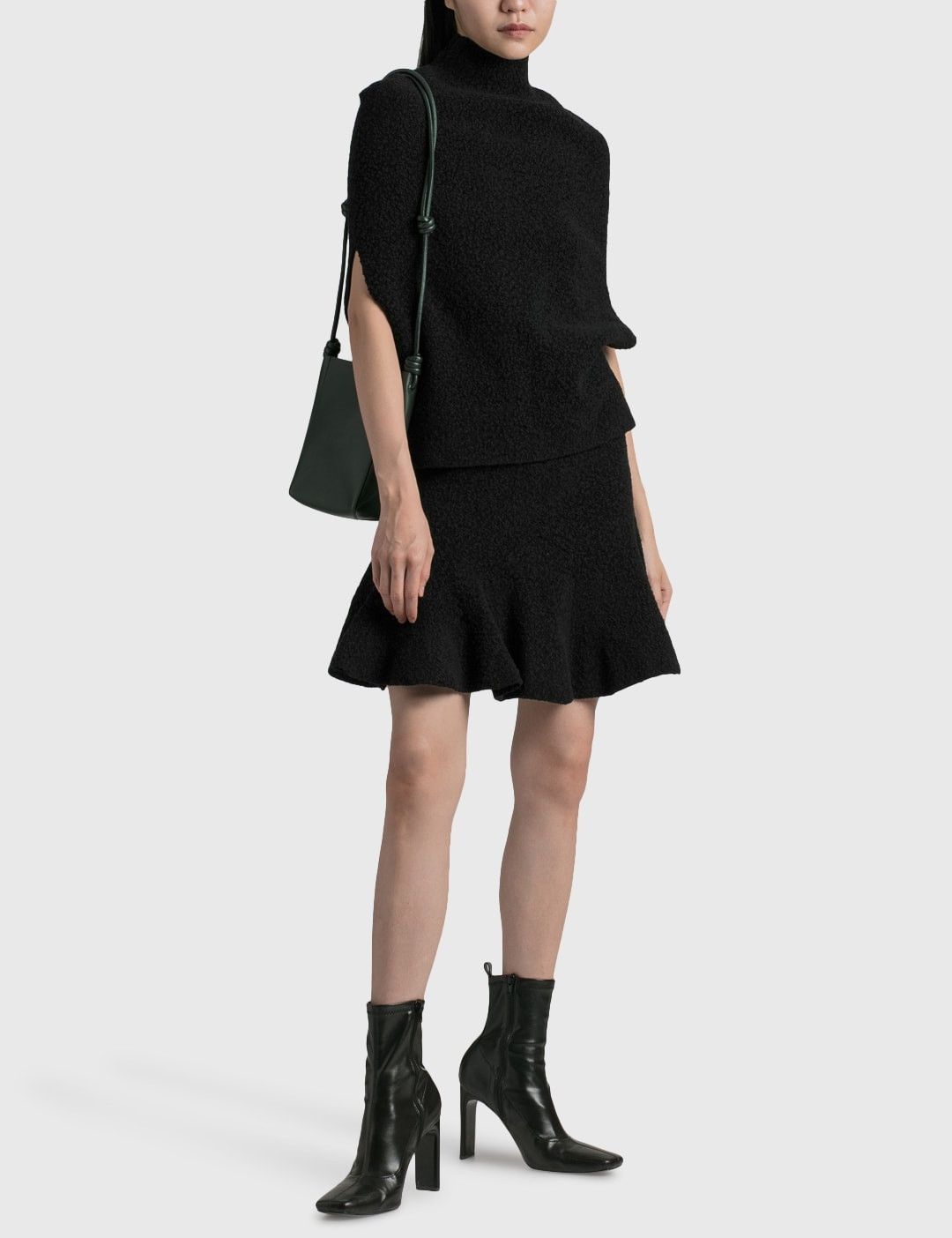 Jil Sander o1y1025 Turtleneck Sweater in Black Size S / US 4 / IT 40 - 4 Thumbnail