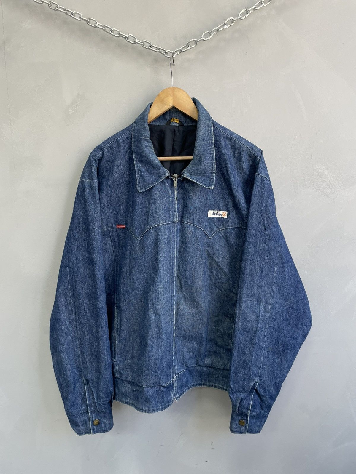 Levi's Vintage rare cropped 90s denim jacket made in USA scovill Size US XL / EU 56 / 4 - 2 Thumbnail