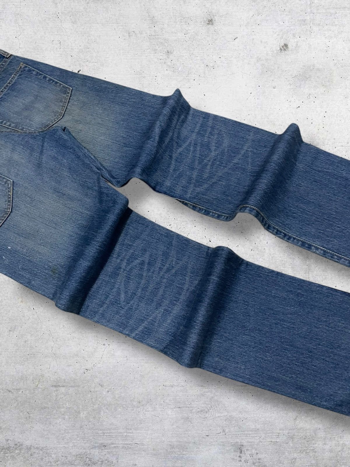 Hysteric Glamour VINTAGE STOOGE & CO JAPAN DESIGNER 90S SPLASH STYLE OG DENIM Size US 32 / EU 48 - 13 Thumbnail