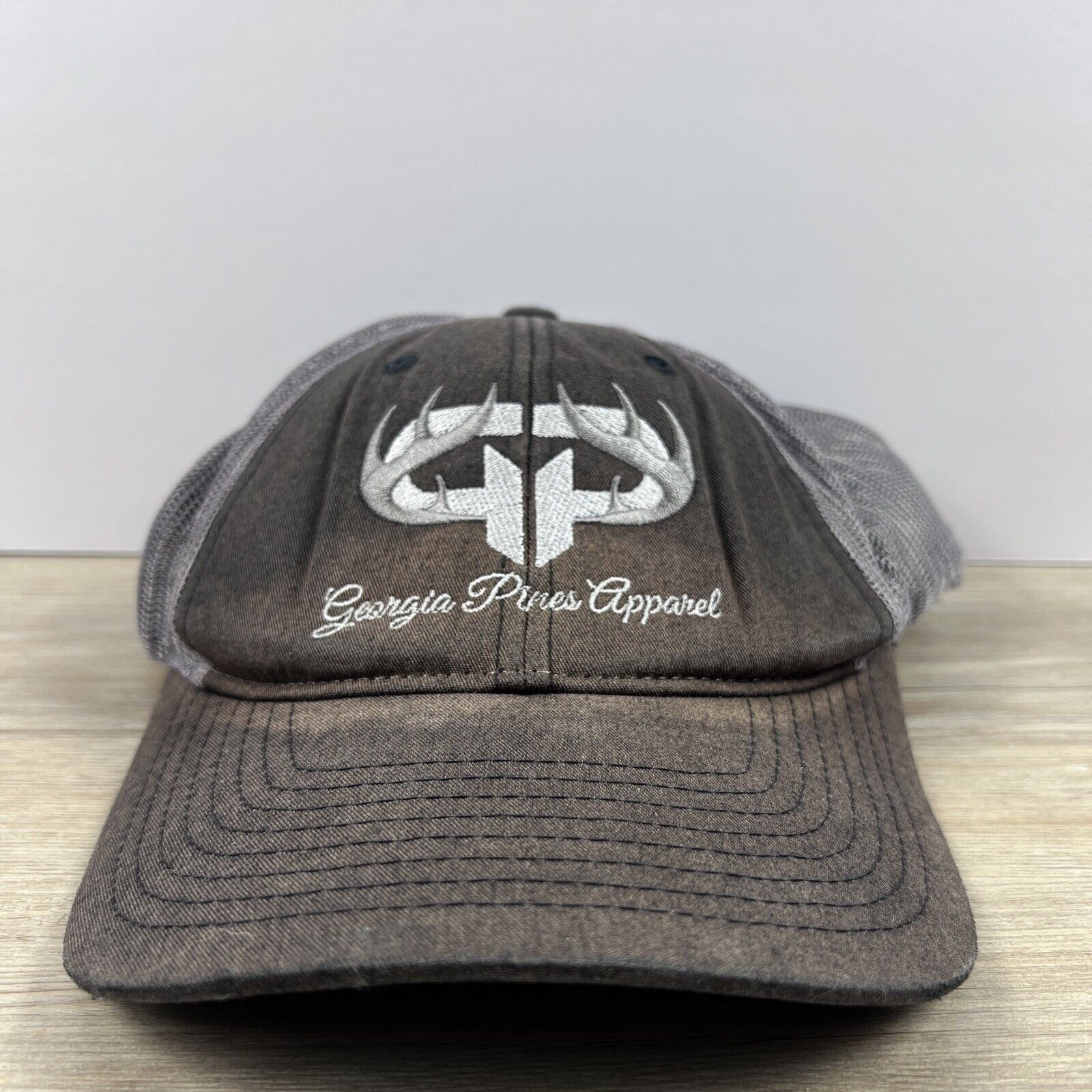 Other Georgia Pines Apparel Hat Snapback Hat Gray Adjustable Hat A Size ONE SIZE - 2 Thumbnail