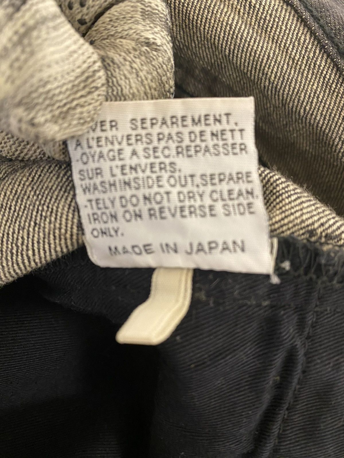 Dior × Hedi Slimane Dion HOMME AW07 LUSTER WAX Denim Size US 33 - 9 Thumbnail