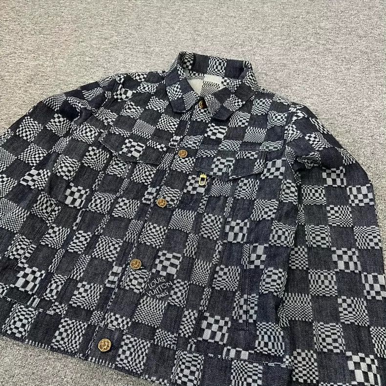 Louis Vuitton Louis Vuitton Checkerboard denim jacket 2505-Nextarrow Size US M / EU 48-50 / 2 - 4 Thumbnail