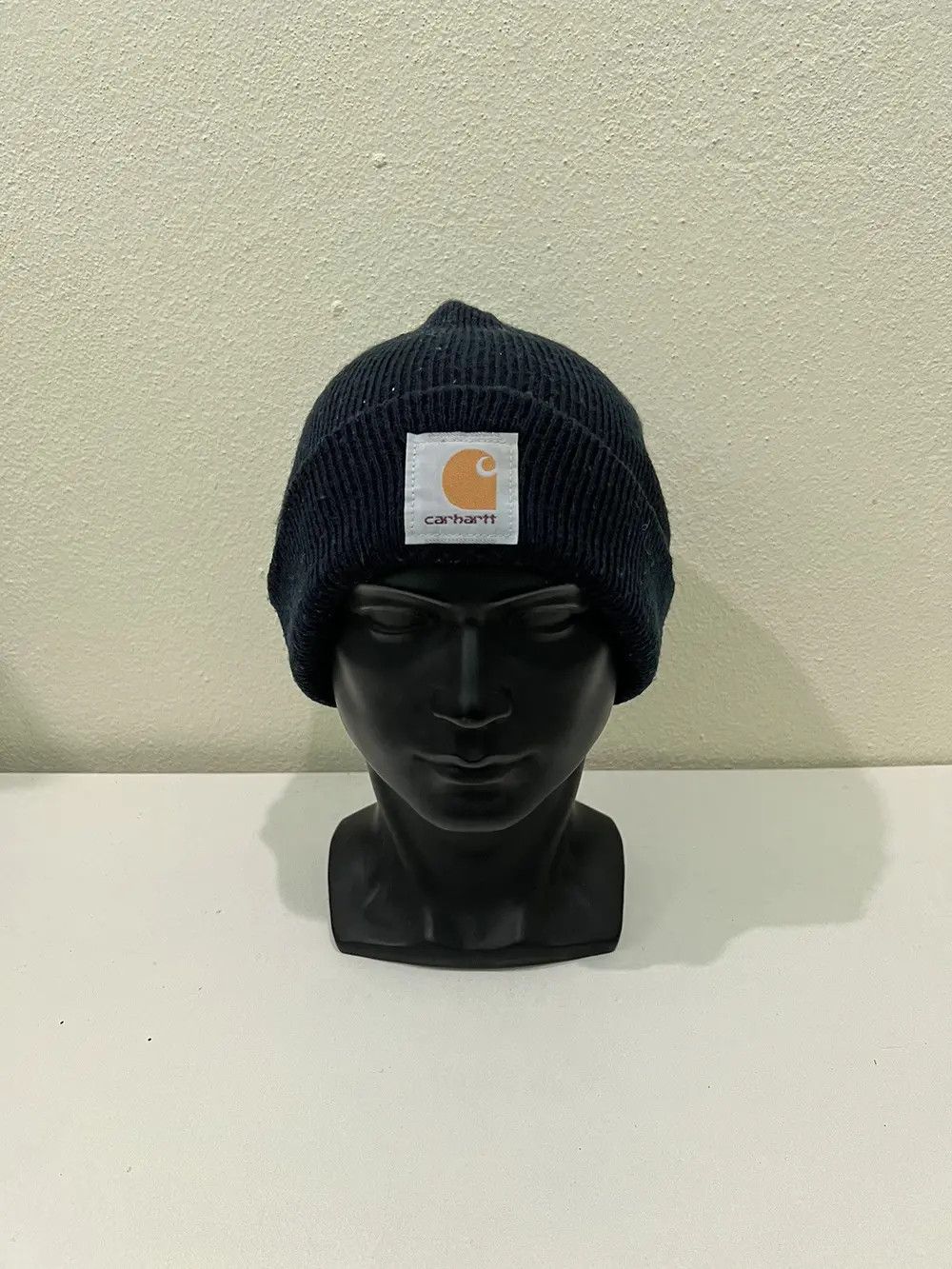 Carhartt × Carhartt Wip Carhatt Small Logo Beanie Hat Size ONE SIZE - 2 Thumbnail