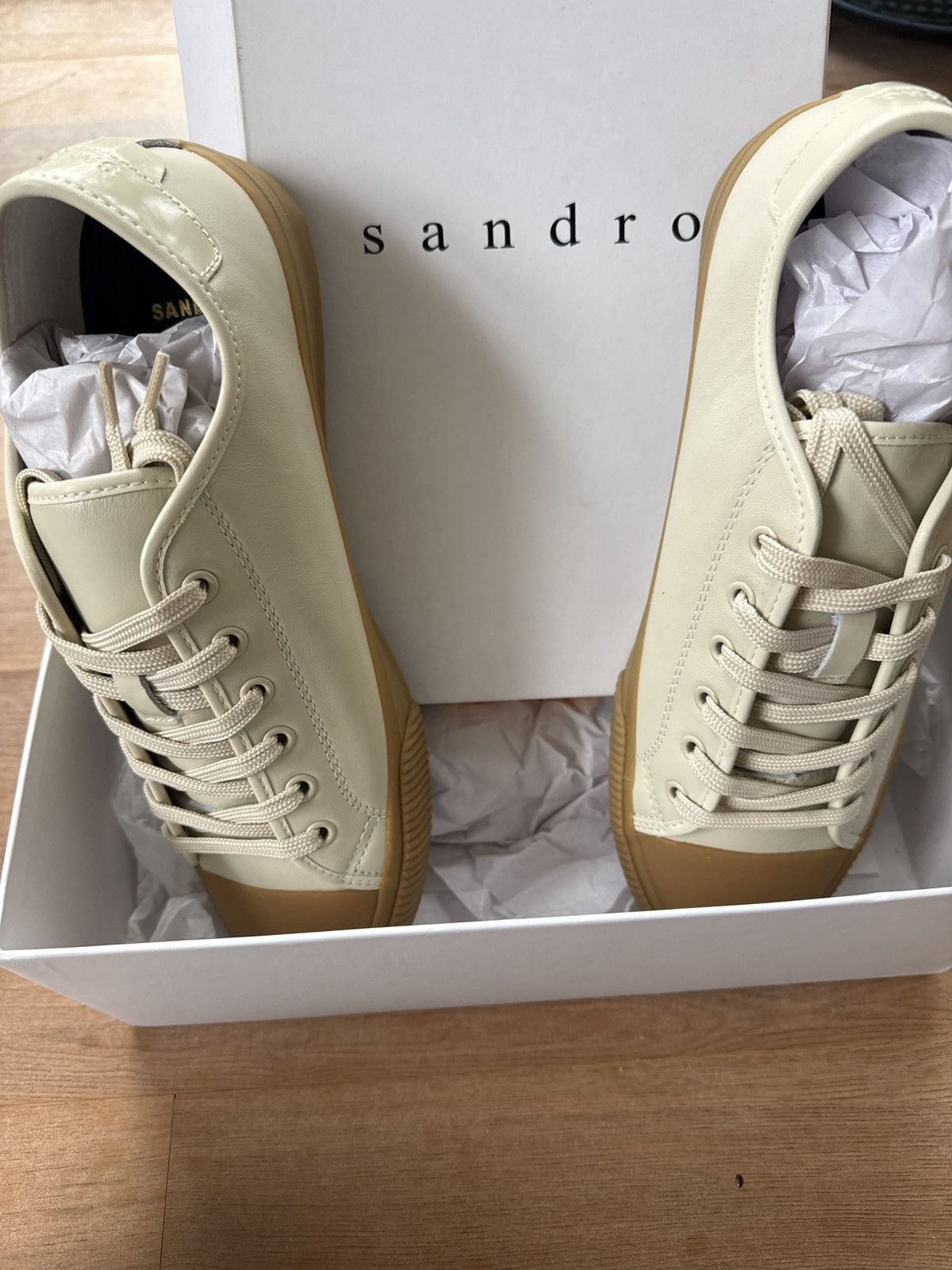 Sandro Sandro Men leather shoes Size US 10 / EU 43 - 3 Thumbnail