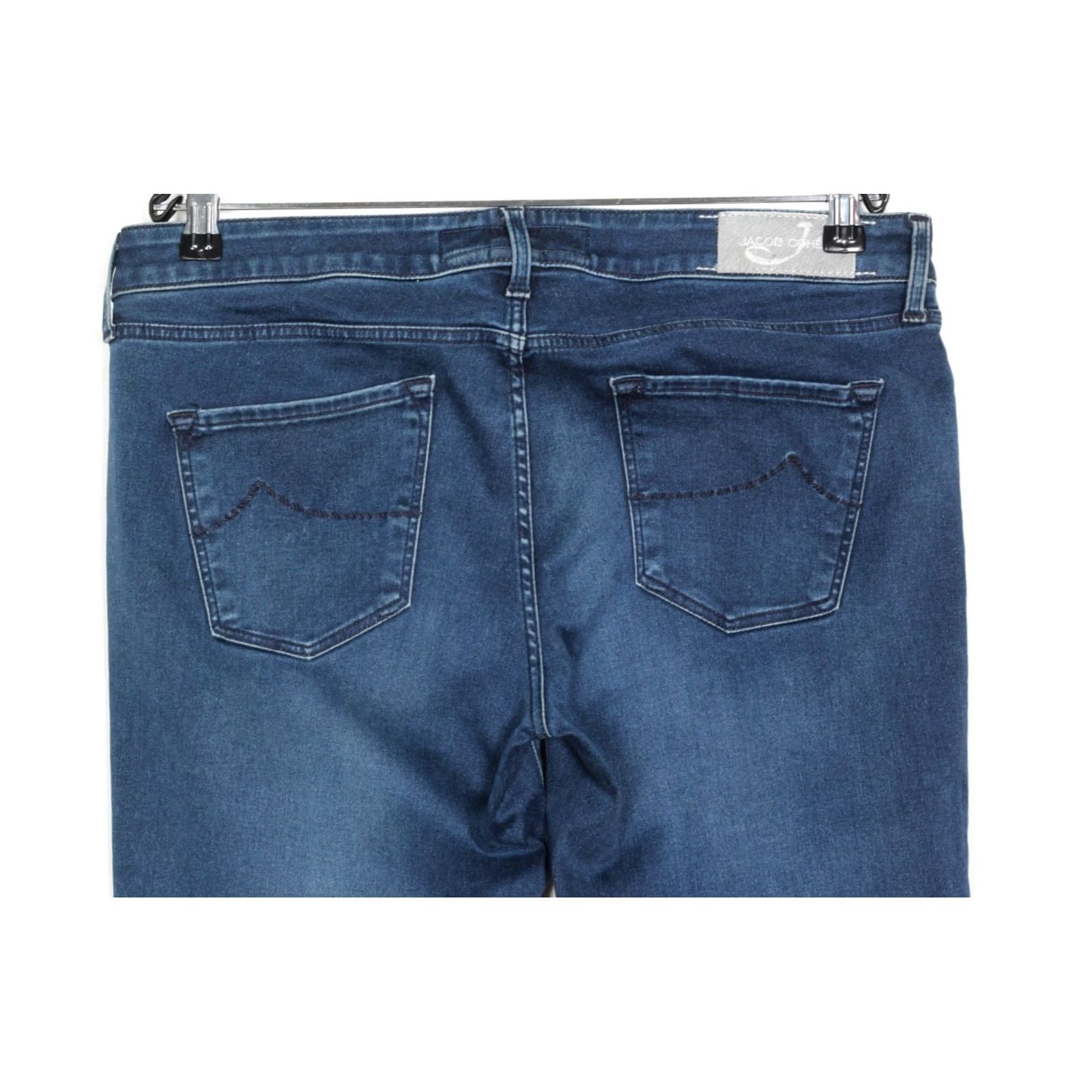 Jacob Cohen JACOB COHEN JOCELYN Slim Stretch Jeans Women 32 Blue Denim Modern 5-Pocket Rise Mid Mens Womens Girls Boys Size 24" / US 00 / IT 34 - 3 Thumbnail