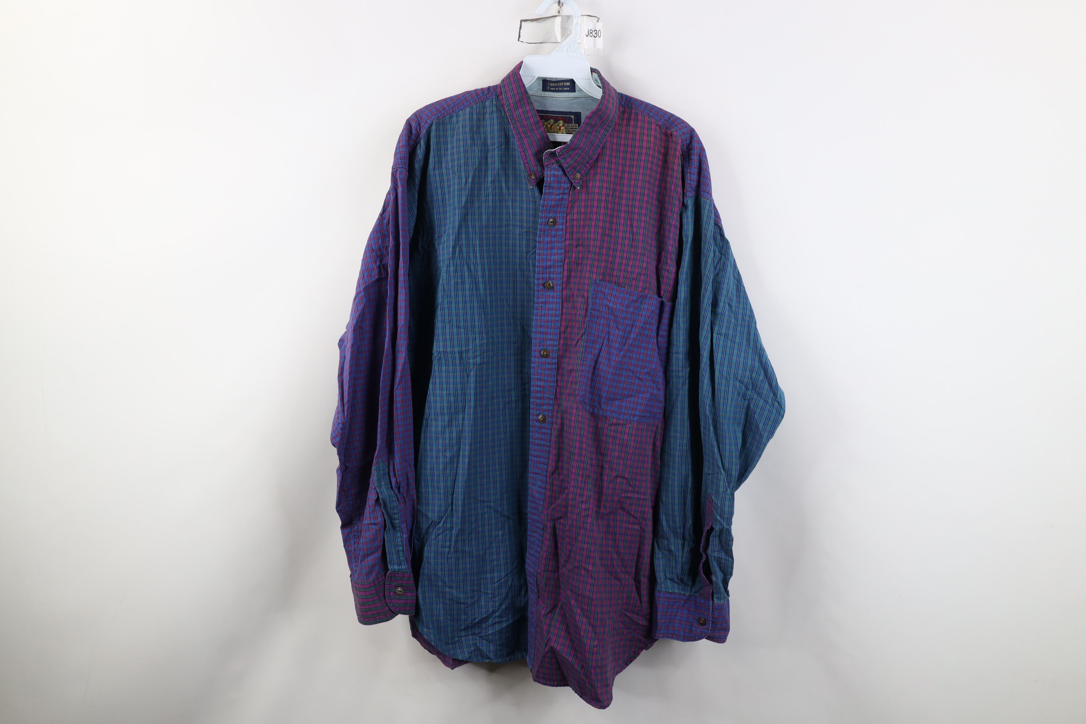 Polo Ralph Lauren Vintage 90s Chaps Ralph Lauren Boy Scout Tag Button Shirt Size US XL / EU 56 / 4 - 1 Thumbnail