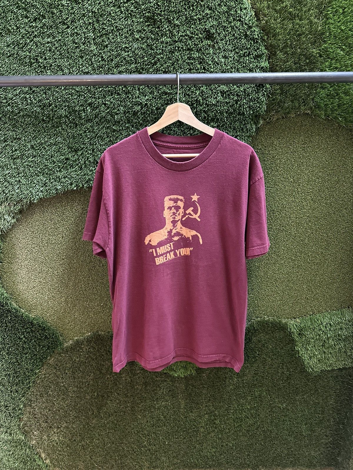 Vintage Rocky I Must Break You T-shirt Large