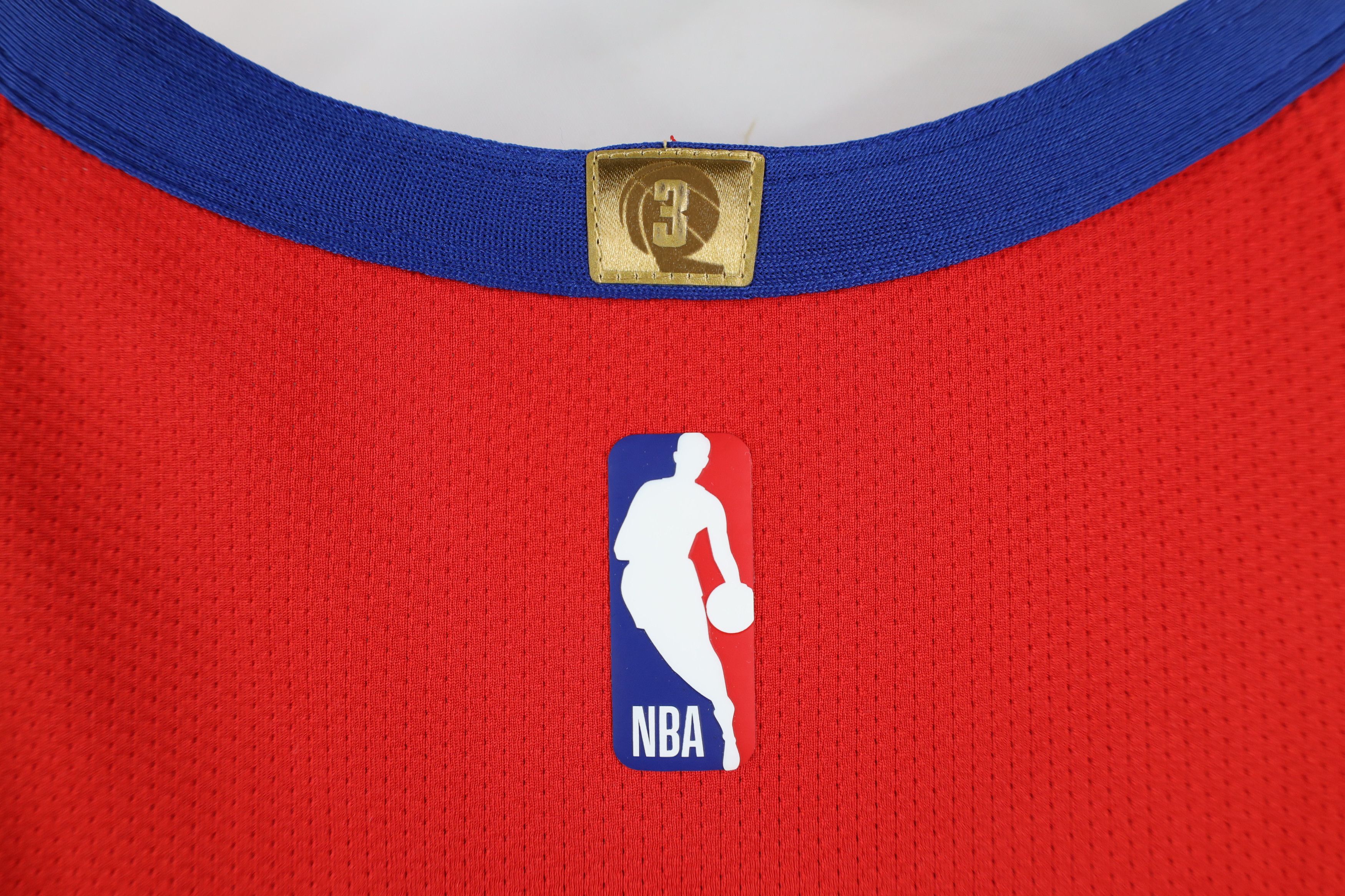Nike × Vintage Nike Vaporknit NBA Reggie Jackson Pistons Basketball Jersey Size US L / EU 52-54 / 3 - 12 Thumbnail