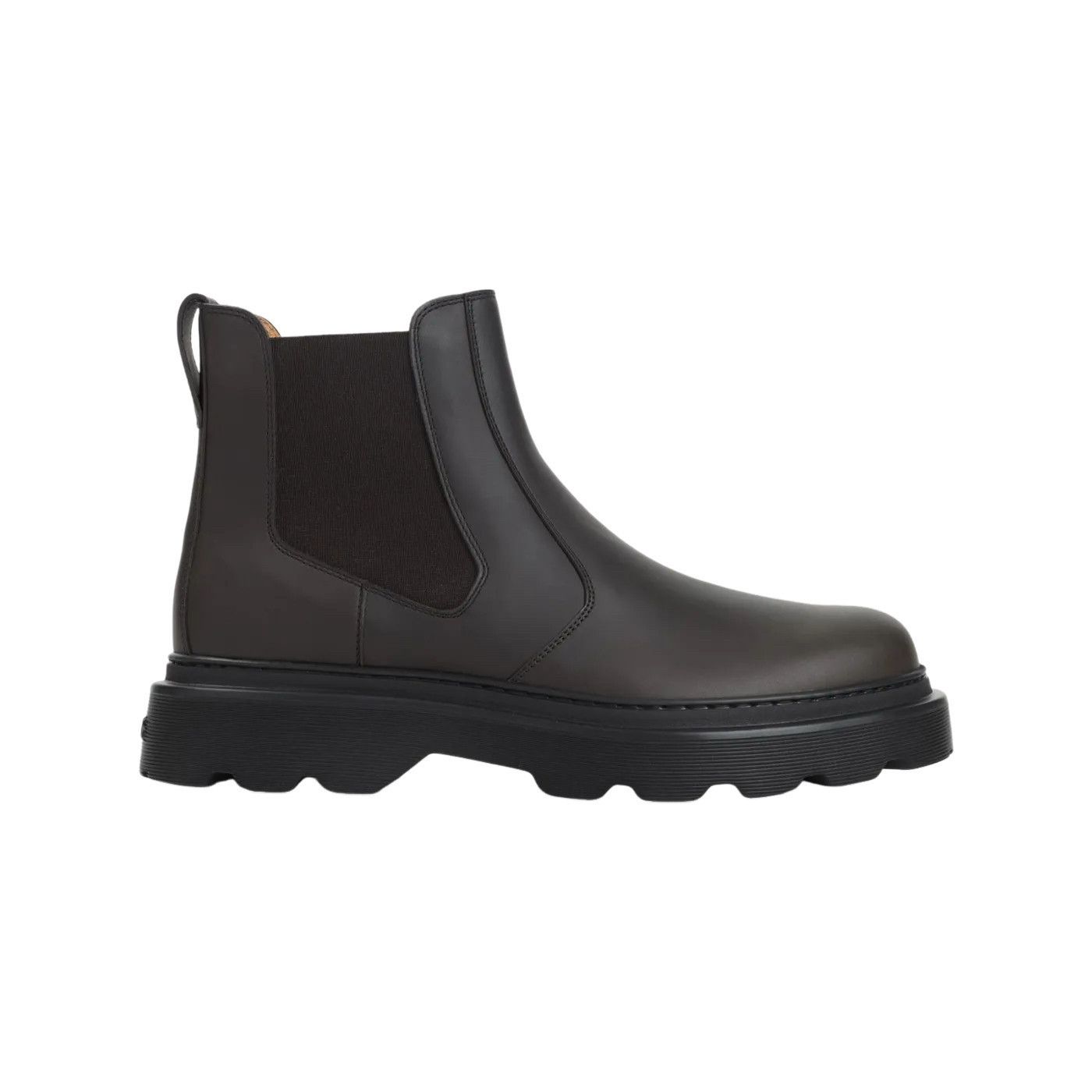 TOD'S Men's Black Leather Boots New And Authentic (Men's siz