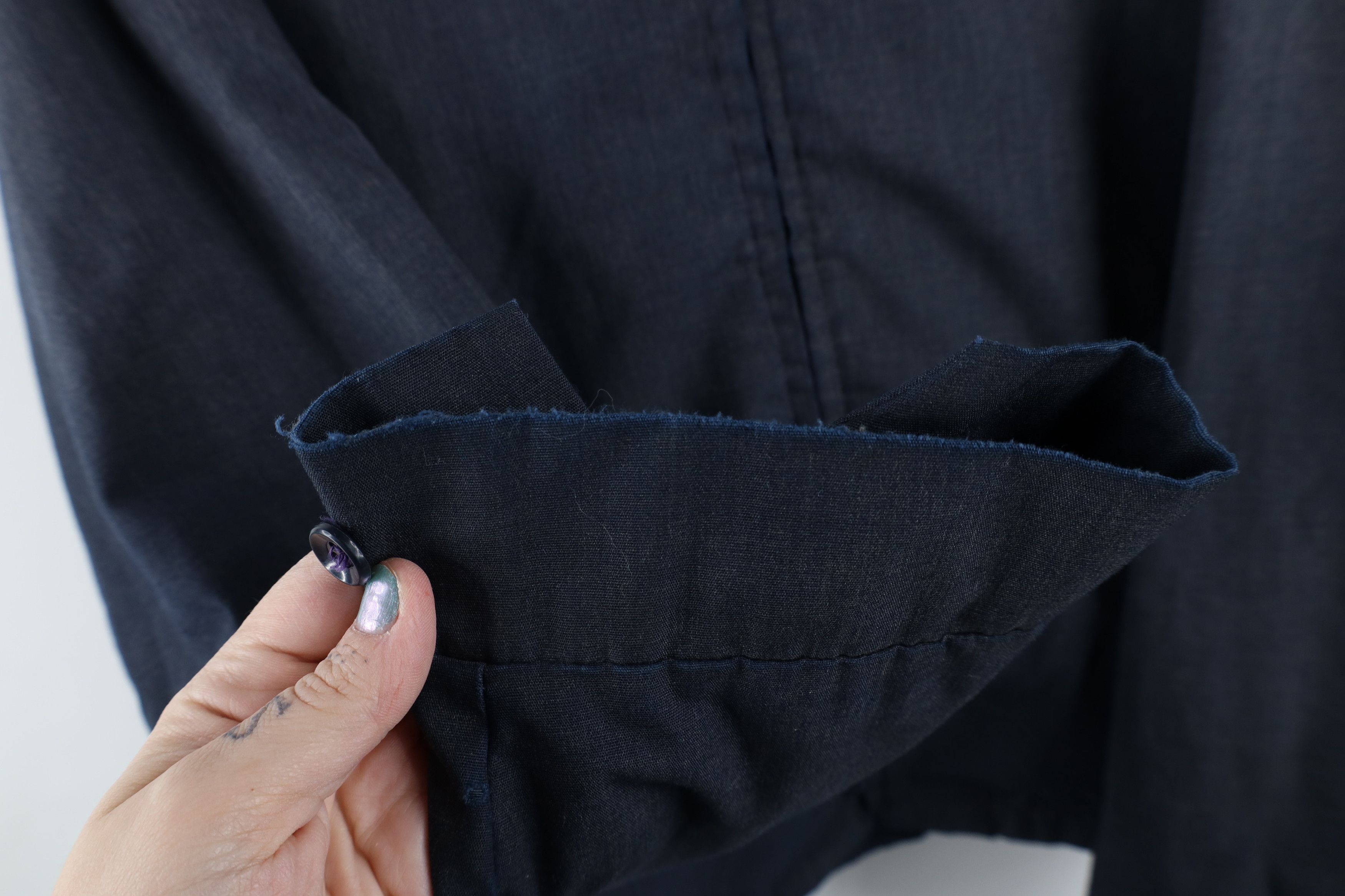 Vintage Vintage 60s Streetwear Lined Meachanic Work Jacket Blue USA Size US M / EU 48-50 / 2 - 6 Thumbnail