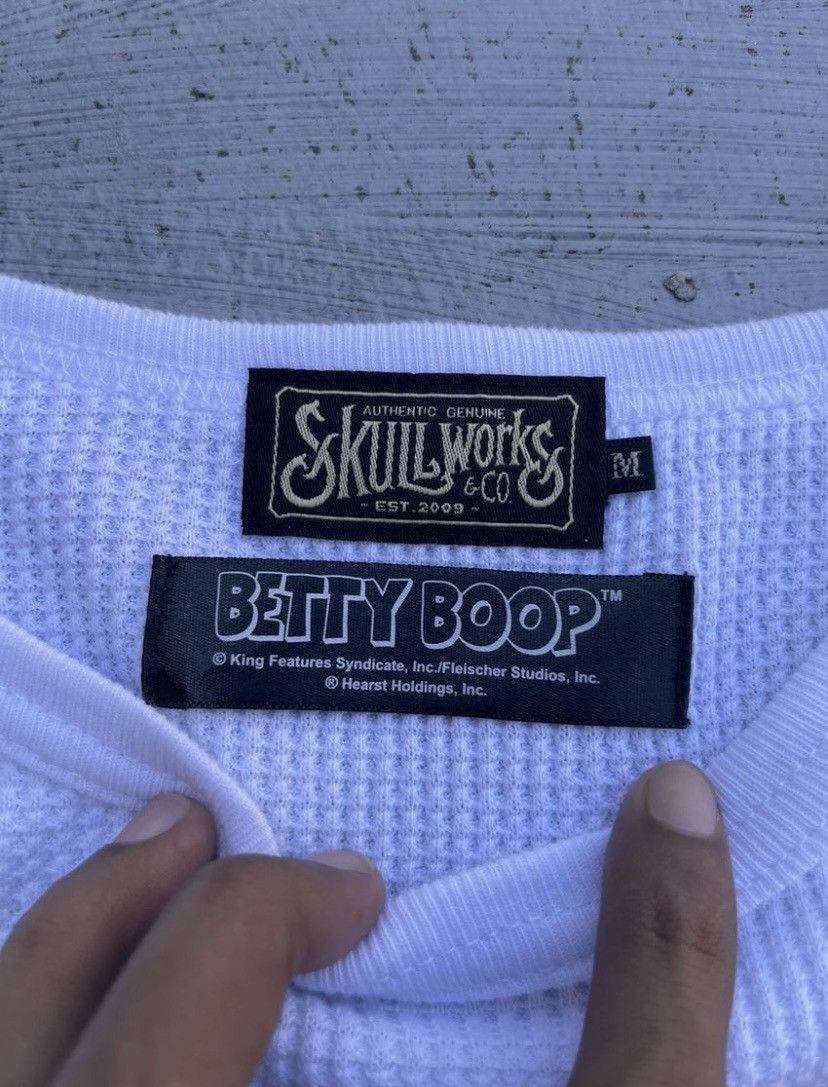 Affliction × If Six Was Nine × Japanese Brand Y2K SKULL WORK X BETTY BOOP Size US L / EU 52-54 / 3 - 4 Thumbnail