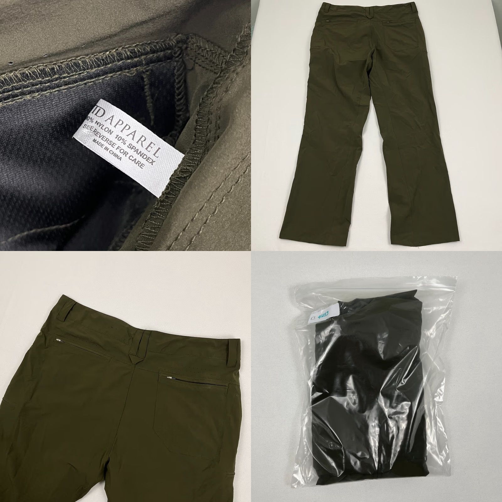 Vintage Neptune Amphibious Pants Mens 38 x 34 Green Straight Tactical Fishing Hunting Size US 38 / EU 54 - 8 Thumbnail