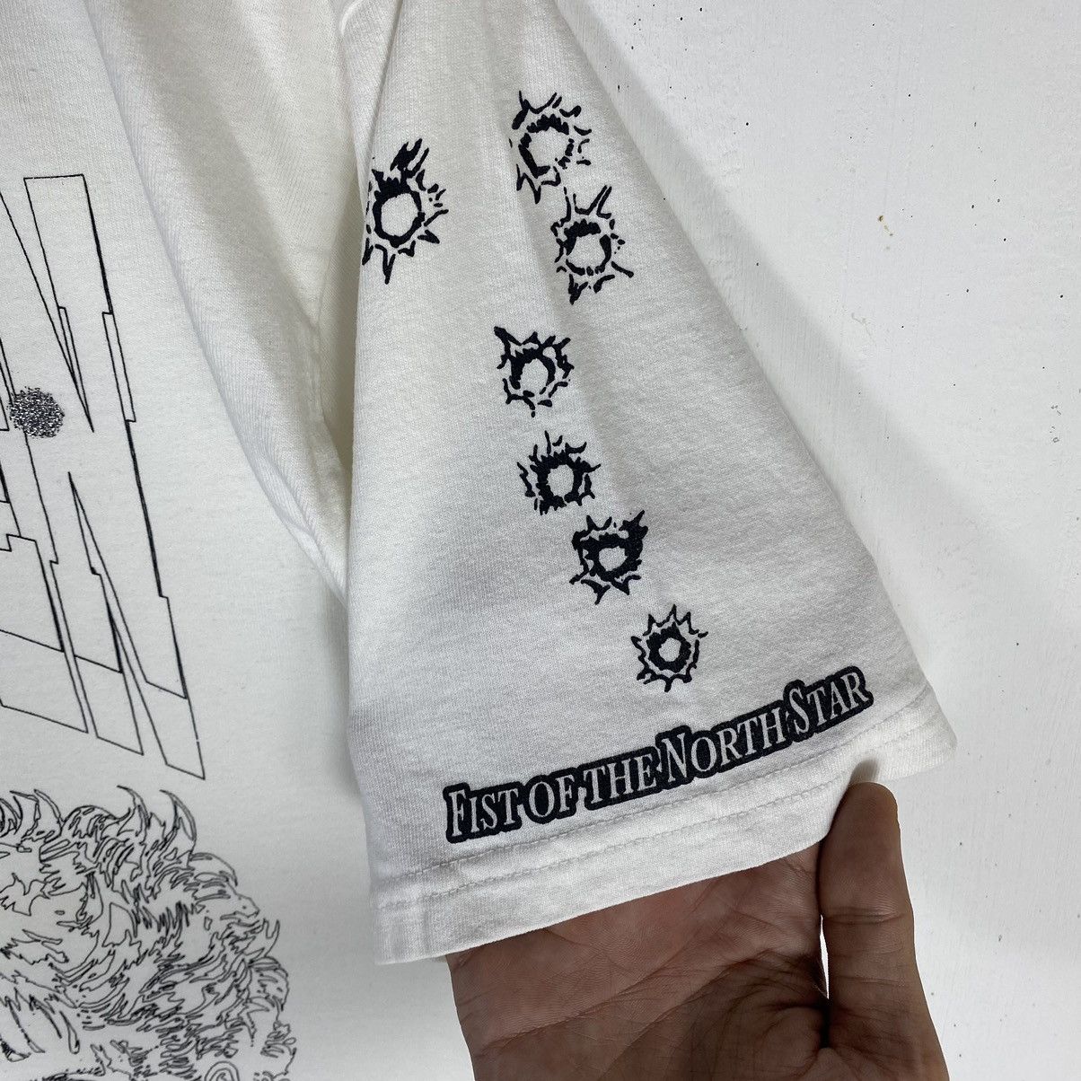 Anime × Cartoon Network × Vintage VINTAGE FIST OF THE NORTH STAR HOKUTO NO KEN ANIME TEE Size US L / EU 52-54 / 3 - 5 Thumbnail