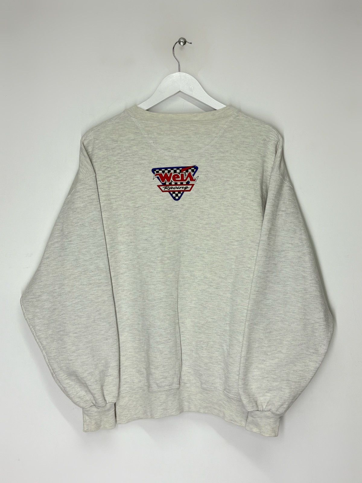 NASCAR Vintage 90s Nascar USA Boxy Crewneck Sweatshirt Size US L / EU 52-54 / 3 - 2 Thumbnail