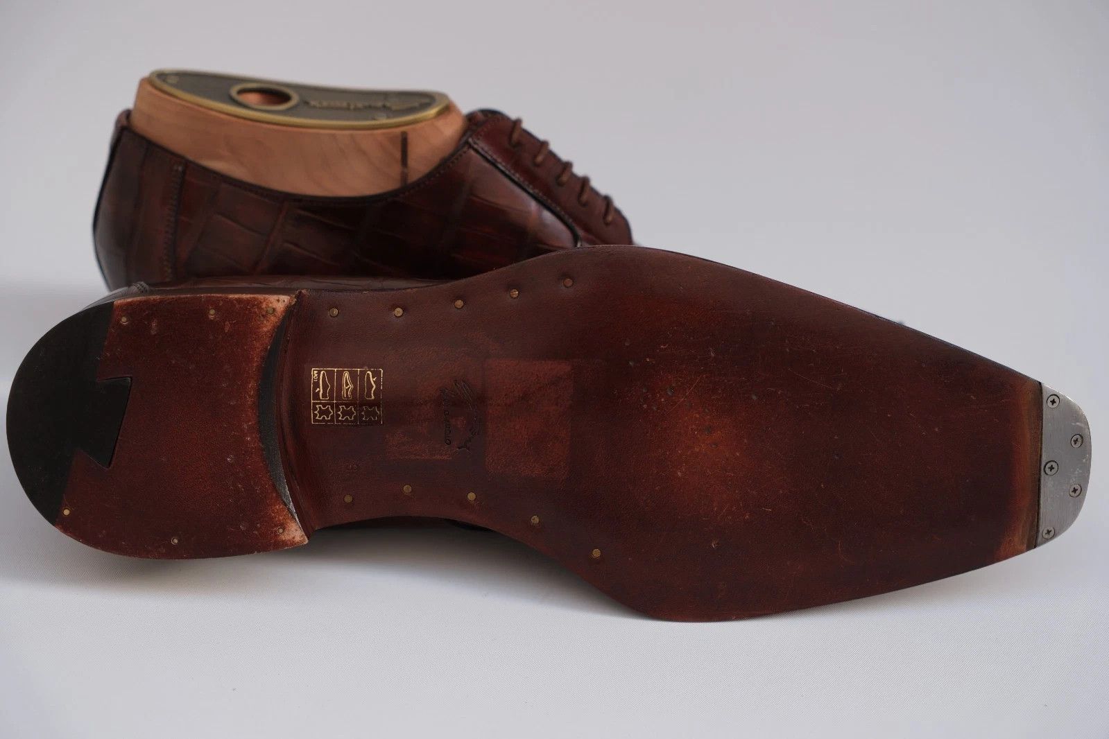 Santoni New Santoni Leather Split Toe UK 9 / US10 / EU 43 Size US 10 / EU 43 - 7 Thumbnail