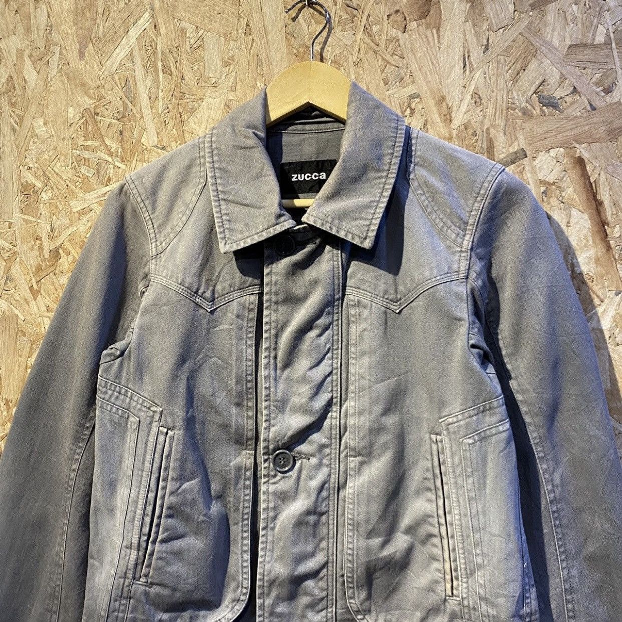 Issey Miyake × Zucca S/S 2004 Collection Zucca Plain Coat Jackets Size US M / EU 48-50 / 2 - 3 Thumbnail