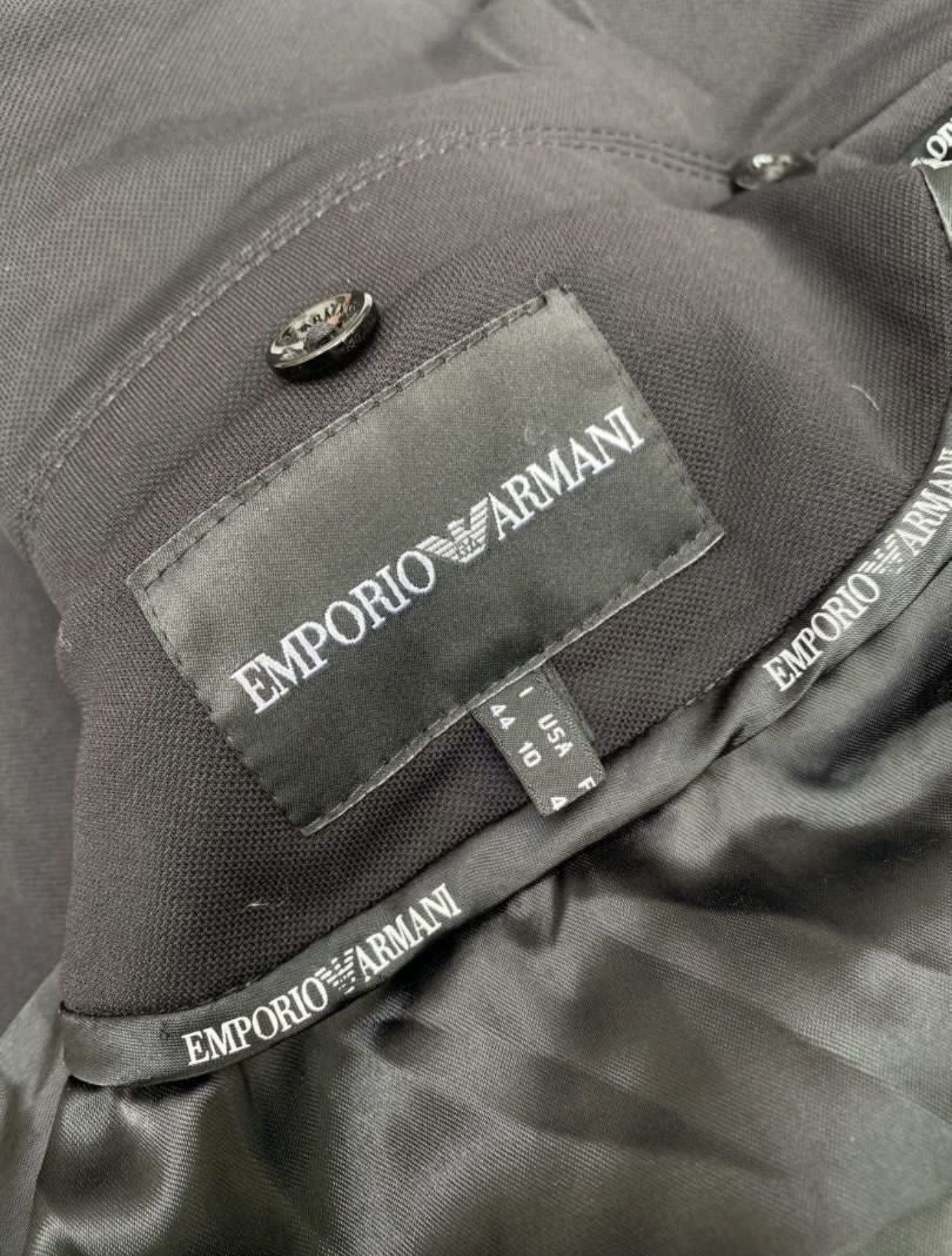 Emporio Armani Emporior Armani Assymetrical Collar Coat Size US XS / EU 42 / 0 - 6 Thumbnail