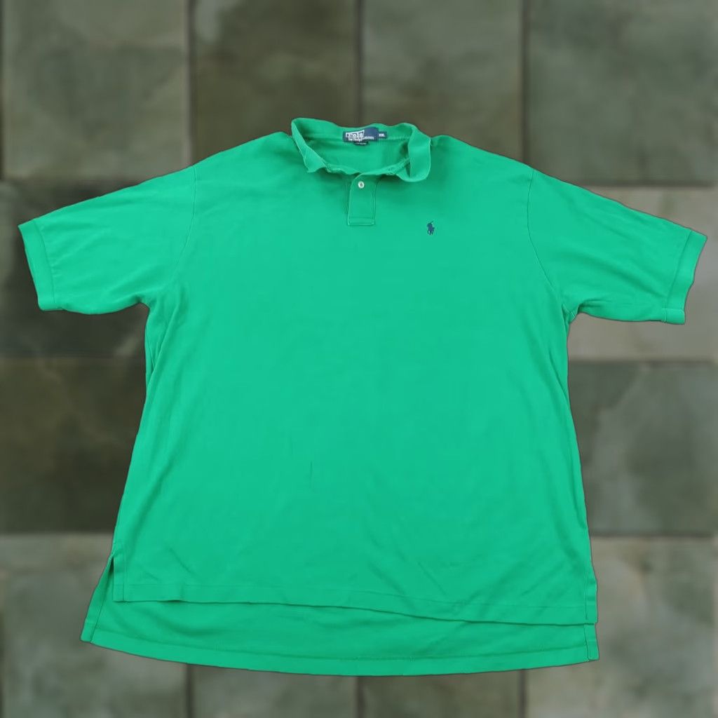 Ralph Lauren Polo Ralph Lauren Mens Green Extra Large XL Short Sleeve Golf Shirt Size US XXL / EU 58 / 5 - 1 Thumbnail