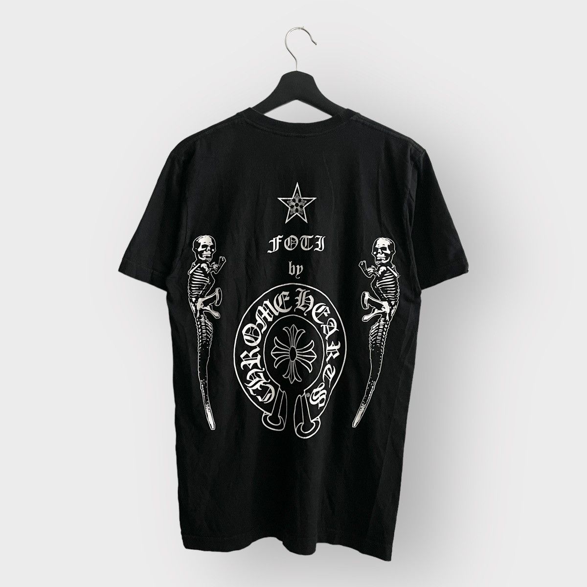 Chrome Hearts STEAL! 2010s Chrome Hearts Foti Skull TV Channel Pocket Tee Size US M / EU 48-50 / 2 - 2 Thumbnail