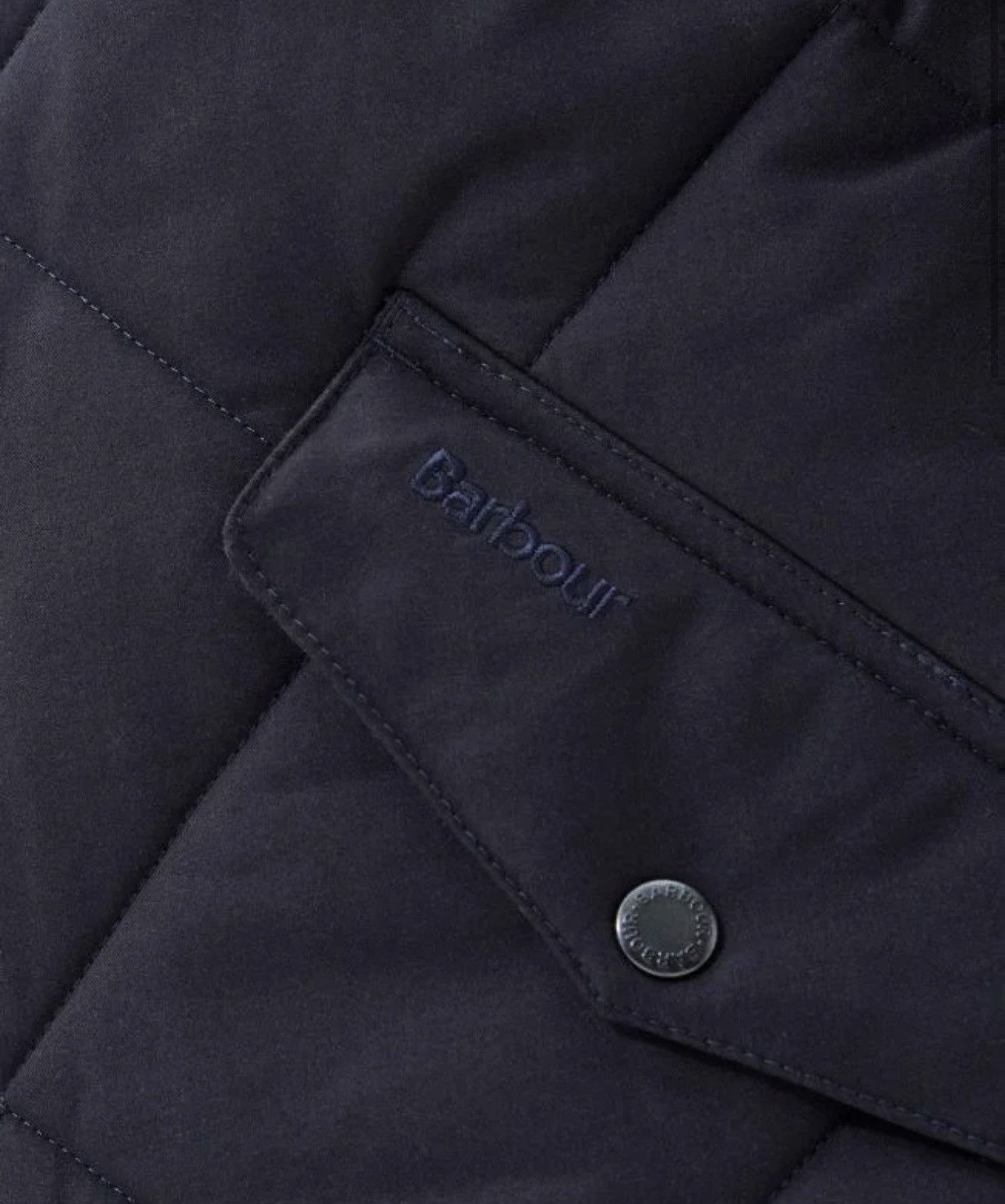 Barbour Barbour men’s Winter Chelsea Quilted Jacket size L navy Size US L / EU 52-54 / 3 - 8 Thumbnail