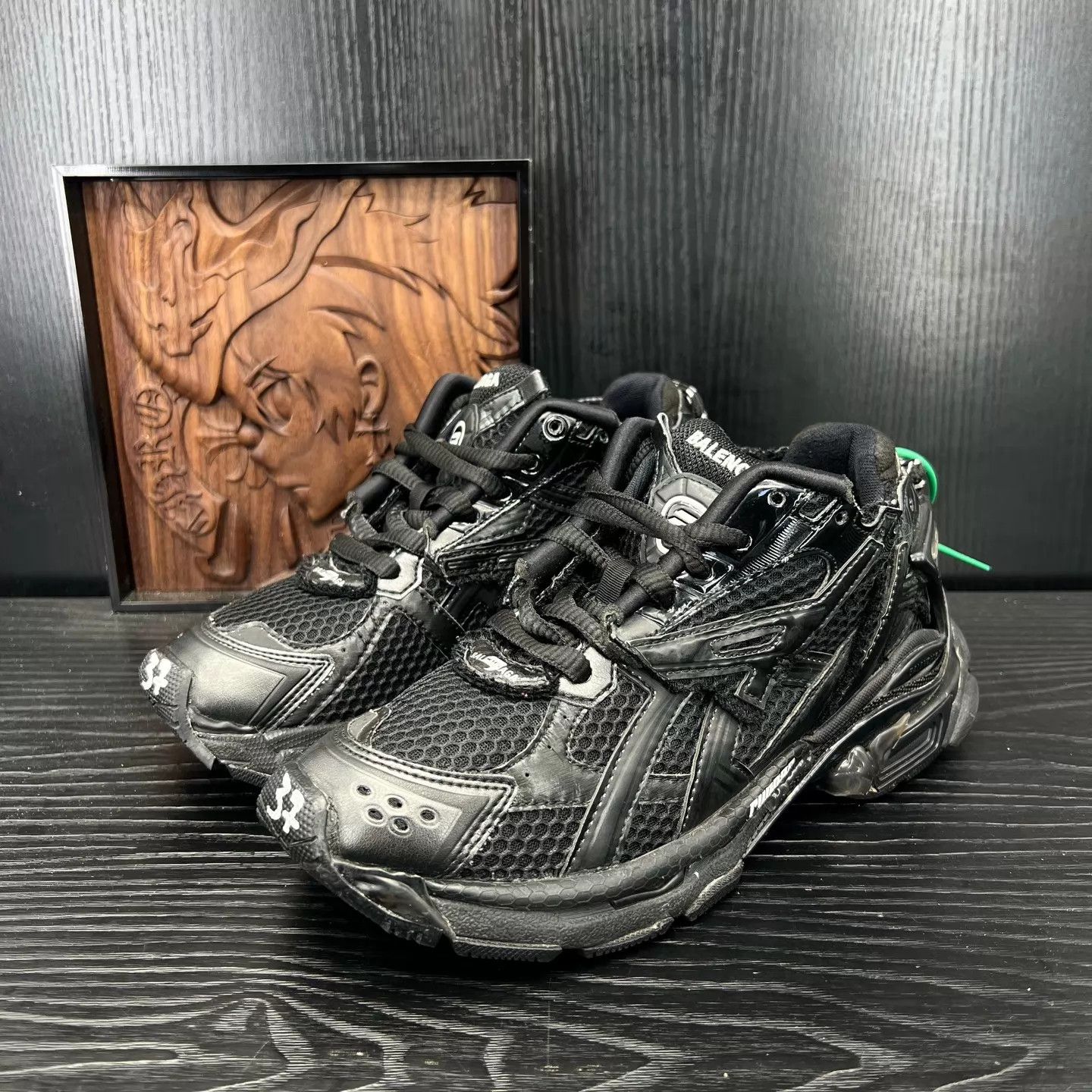 Balenciaga Balenciaga Runner Women's Black 37 Like New Size US 6.5 / IT 36.5 - 1 Thumbnail