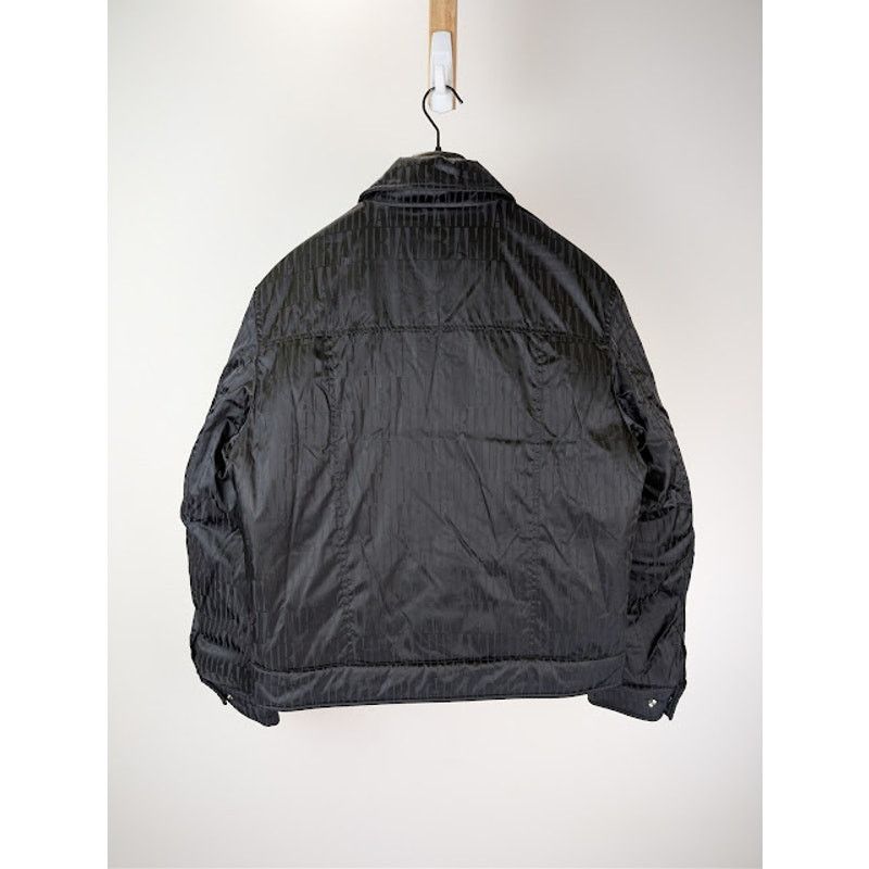 Amiri o1rshd1 Jacquard Filled Trucker Jacket in Black Size US M / EU 48-50 / 2 - 11 Thumbnail