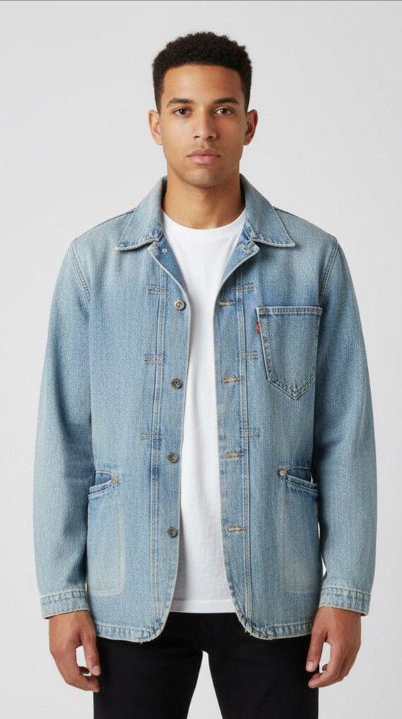 Levi's Vintage Clothing Vintage Levis Redloop Denim Jacket Size US M / EU 48-50 / 2 - 1 Thumbnail