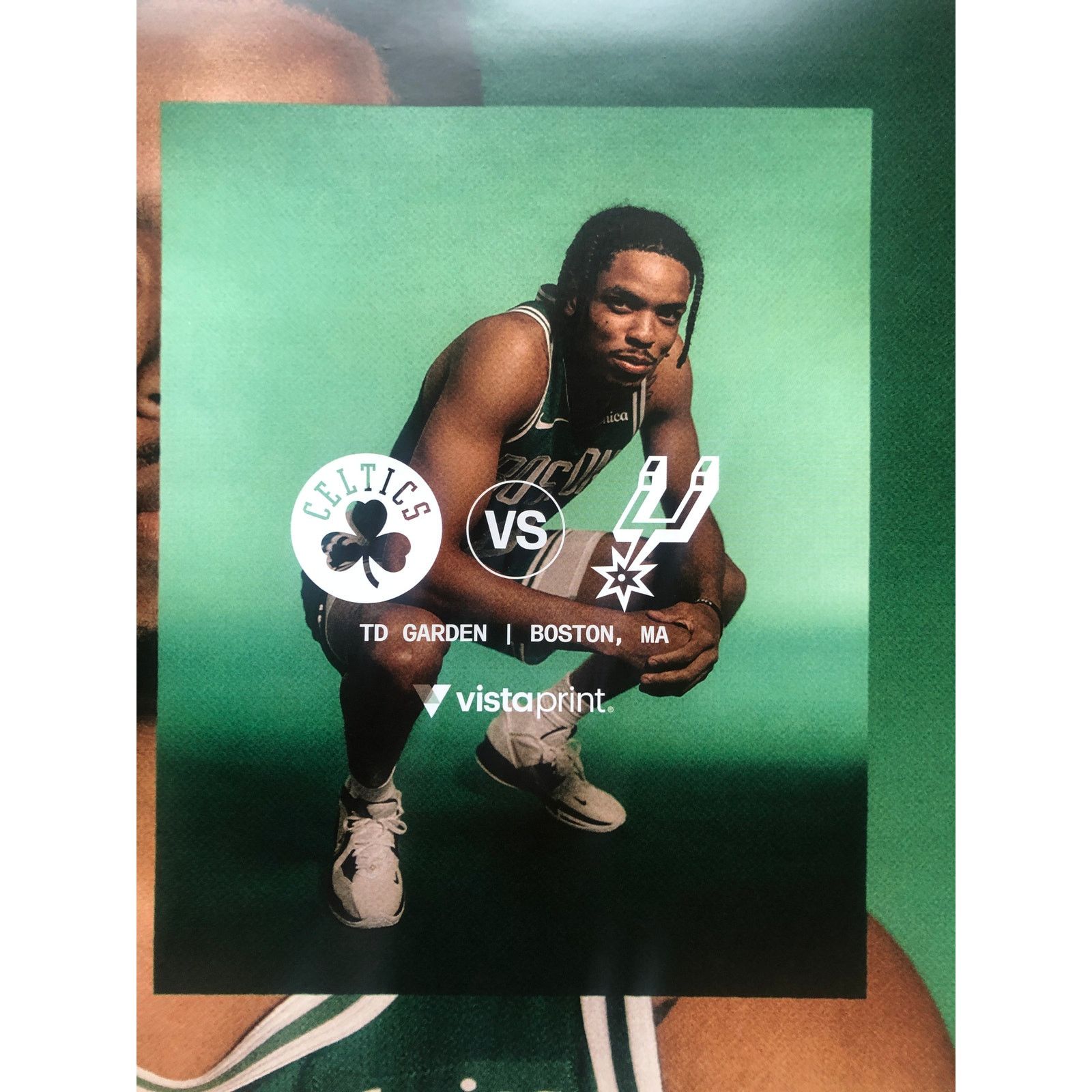 NBA Boston Celtics v San Antonio Spurs 1/10/26 Poster Minott Size ONE SIZE - 3 Thumbnail