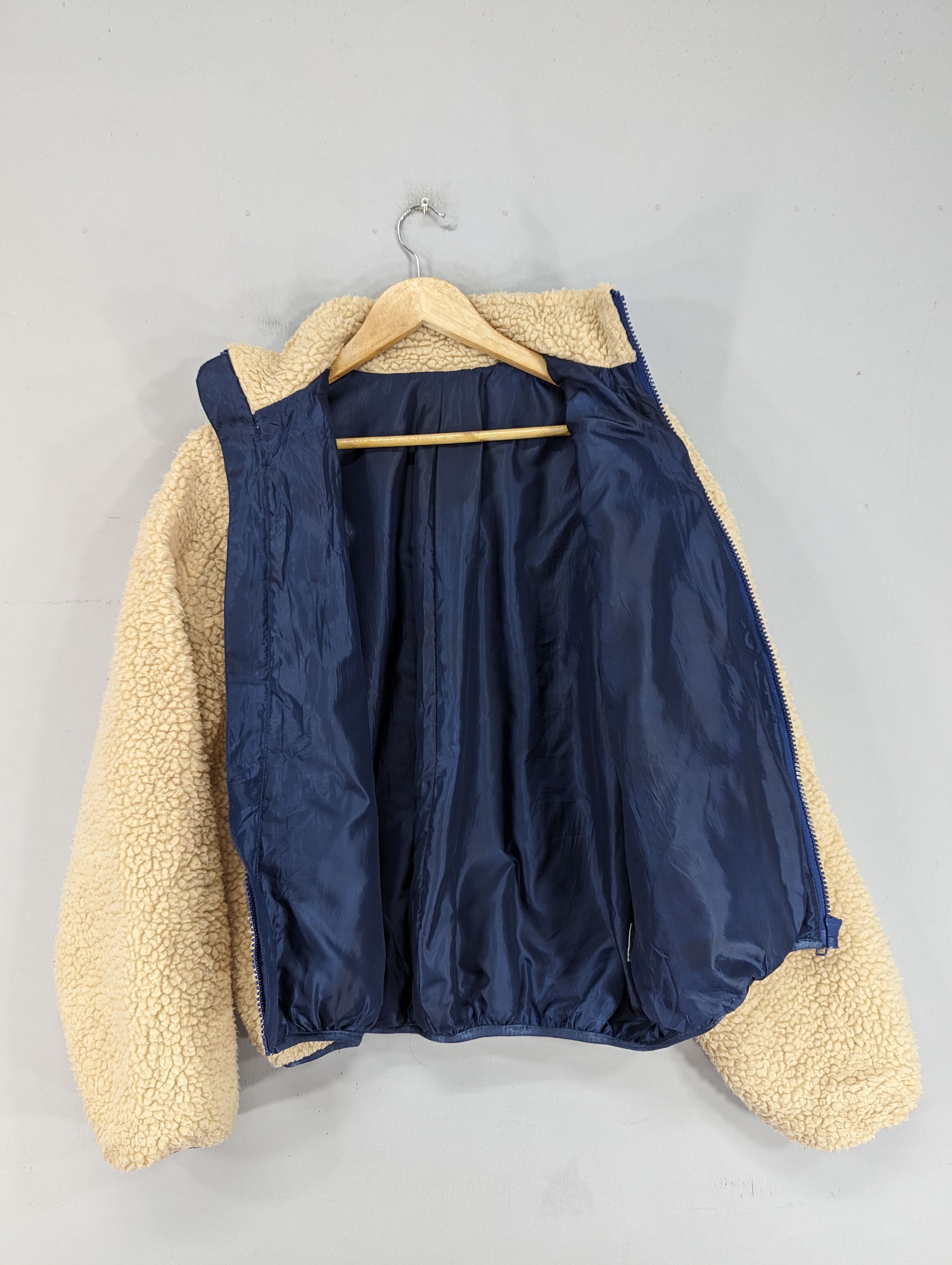 Japanese Brand 💥RARE💥Unbrand Deep Pile Fleece Patagonia Style Jacket Size US M / EU 48-50 / 2 - 12 Thumbnail