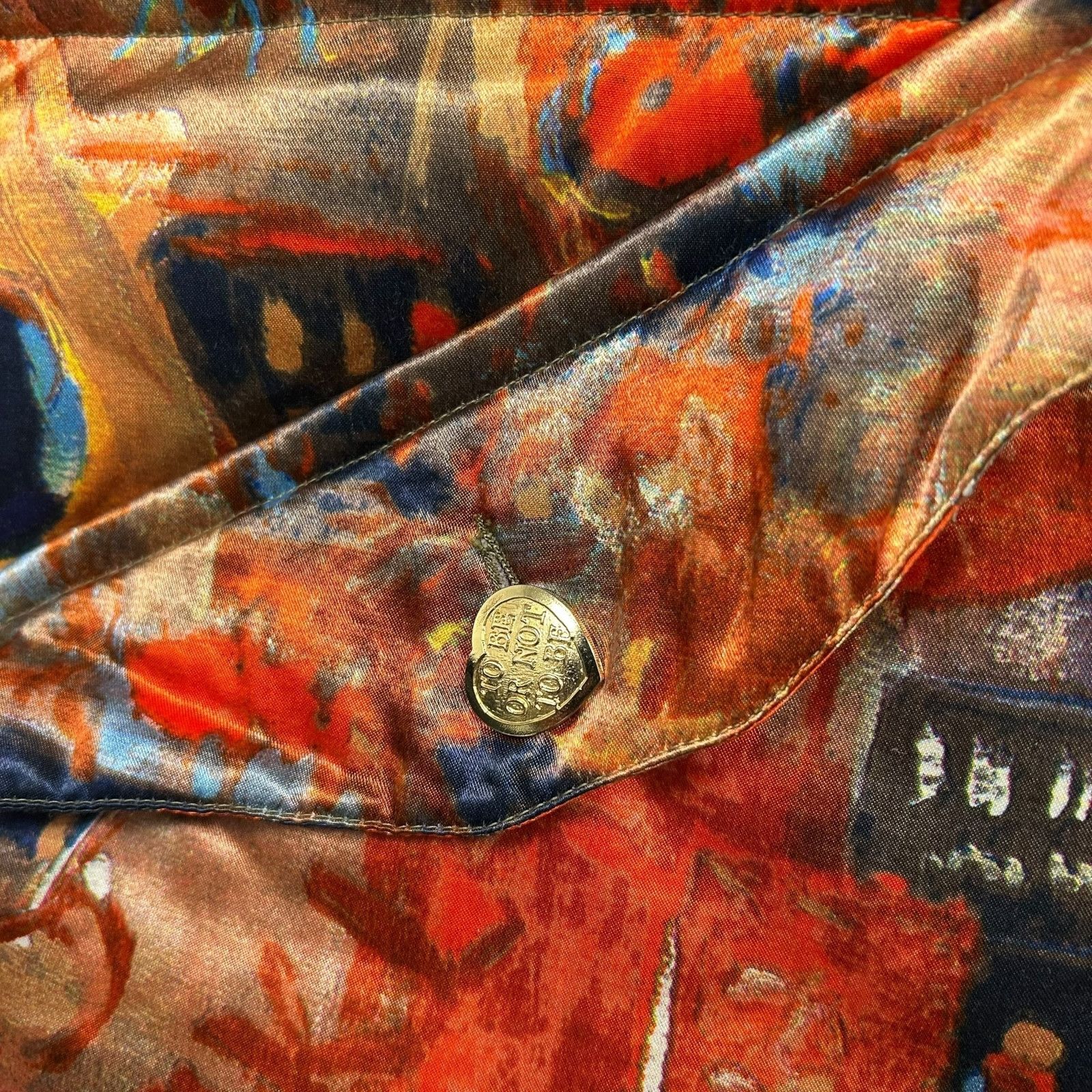 Iceberg VTG 90s CENTO CENTO ICEBERG PUFFER BOMBER JACKET ART SIZE 42 Size M / US 6-8 / IT 42-44 - 4 Thumbnail