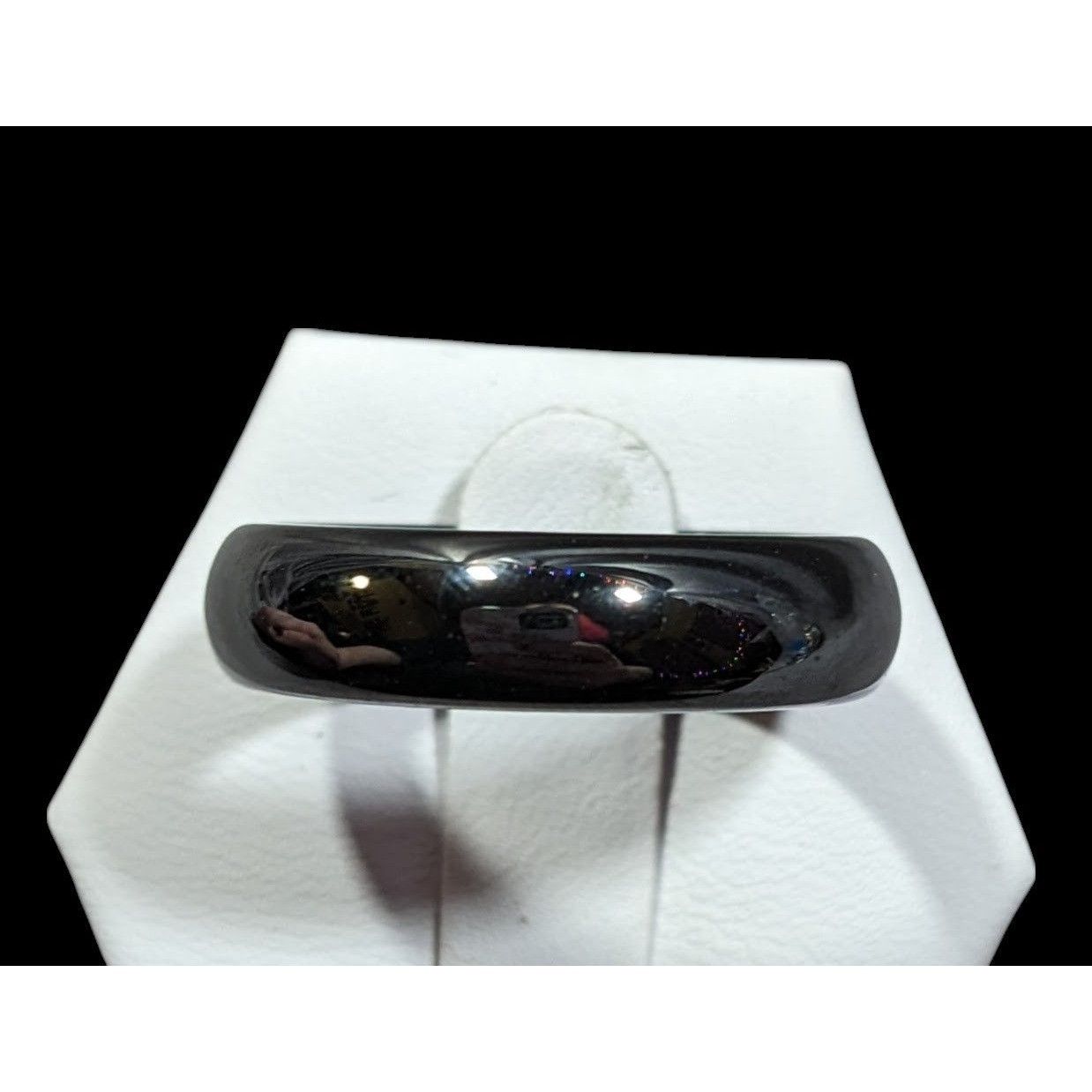 Other Solid Hematite Magnetic Polished Ring Size 11 Size ONE SIZE - 5 Thumbnail