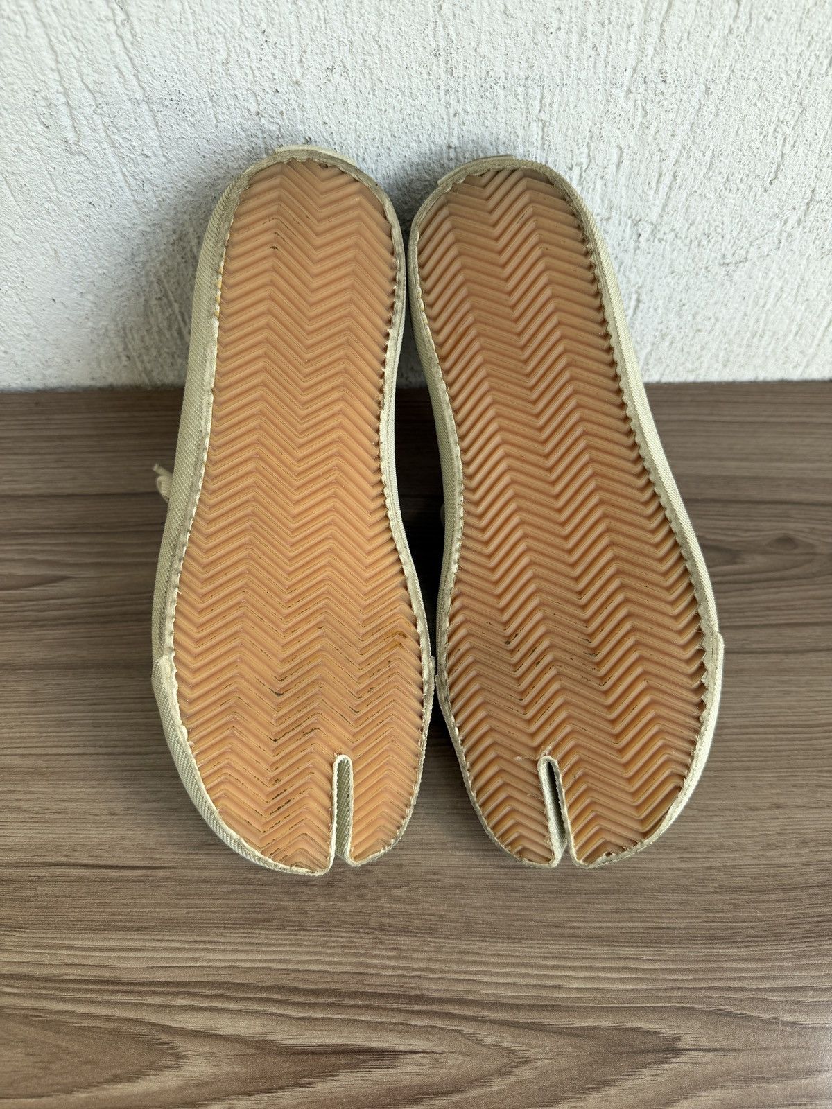 Maison Margiela Tabi canvas sneakers Size US 8.5 / IT 38.5 - 16 Thumbnail