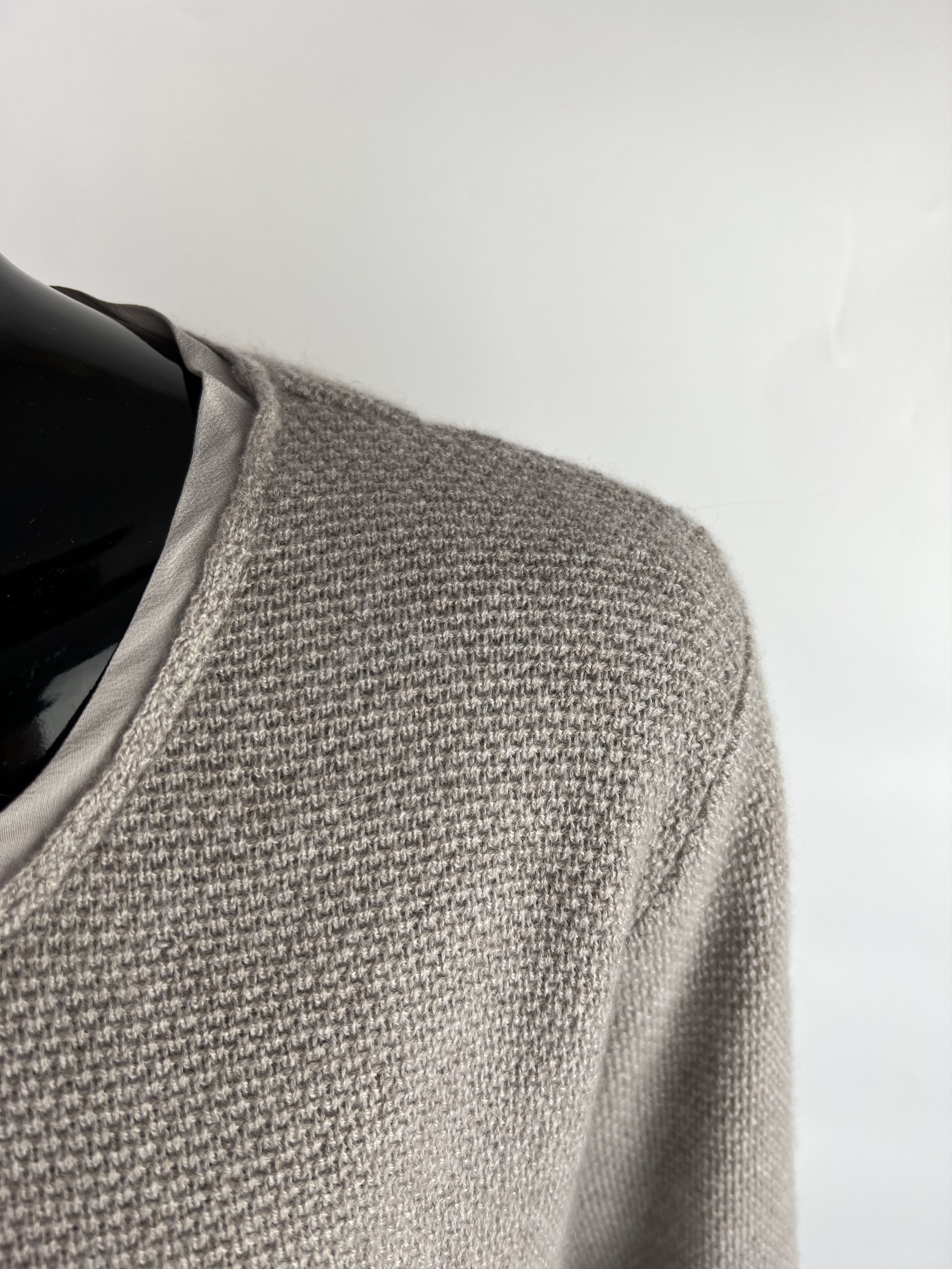 Joseph Joseph Janard Gray 100% Cashmere Sweater Size XL Size XL / US 12-14 / IT 48-50 - 4 Thumbnail