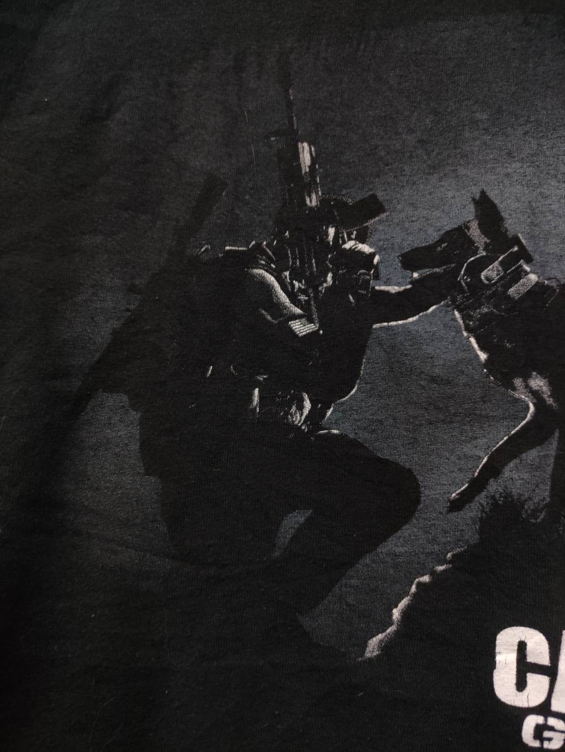 Playstation Rare! Call Of Duty " Ghosts " Game Promo T-Shirt Size US L / EU 52-54 / 3 - 3 Thumbnail