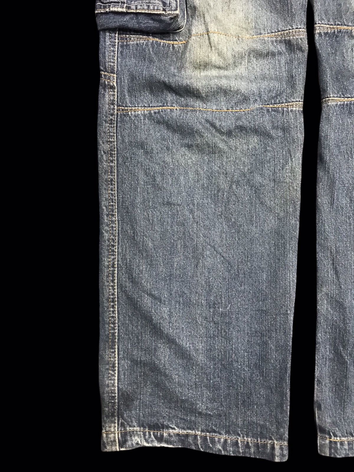 Vintage 💥BAGGY💥VINTAGE PIKO SURF CARGO DENIM F348 Size US 30 / EU 46 - 7 Thumbnail