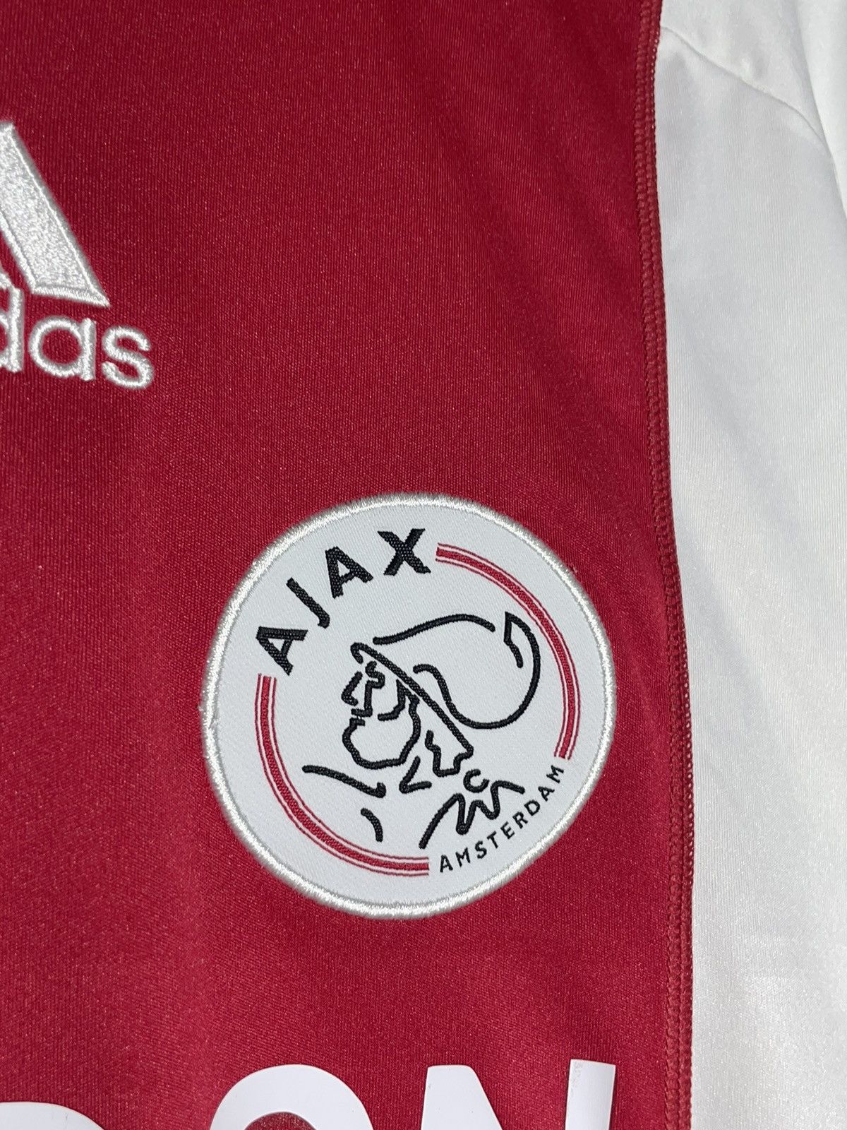 Adidas Ajax Amsterdam 2008/09 Home Adidas Y2k Football Shirt Size US XL / EU 56 / 4 - 5 Thumbnail