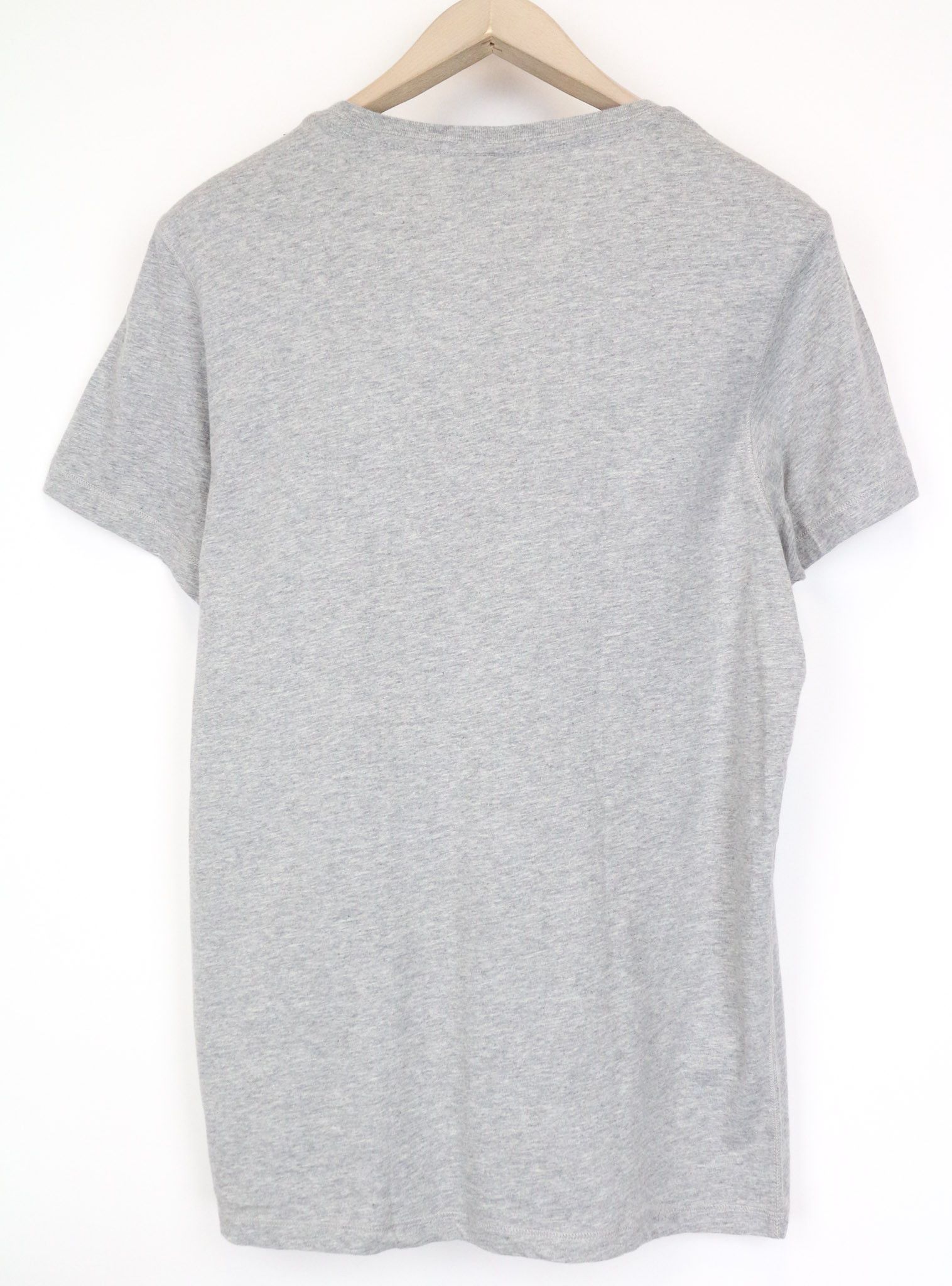 Scotch & Soda M Grey Crew Neck Cotton Embroidery T-Shirt 75999 Size US M / EU 48-50 / 2 - 2 Thumbnail