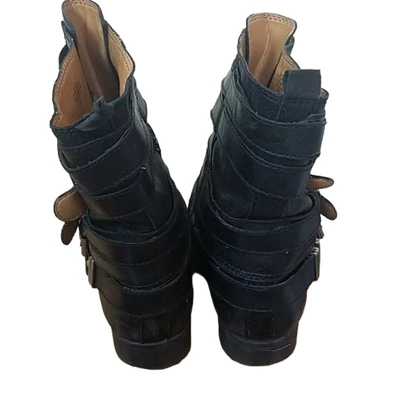 Nine West Nine West Boots Leather Booties Moto Boots Womens 7.5 Saidee Size US 7.5 / EU 40-41 - 6 Thumbnail