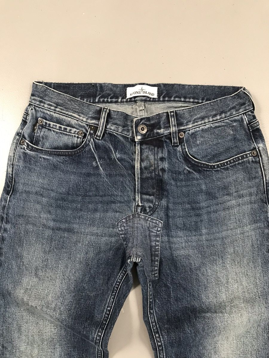 Stone Island × Vintage Vintage super rare stone island straight fit denim Size US 32 / EU 48 - 5 Thumbnail