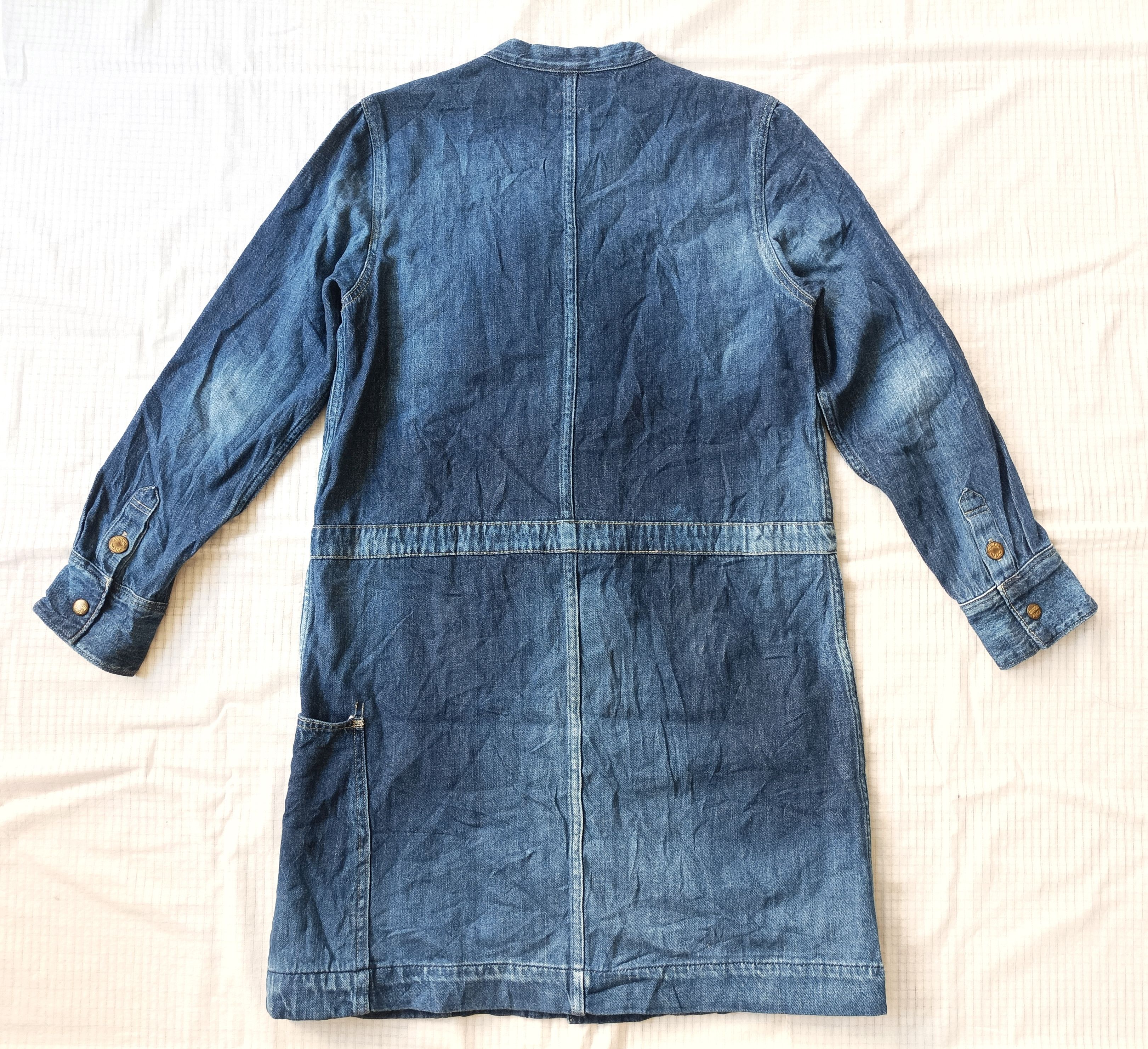 Japanese Brand (J567) Cepo Long Denim Jean Jacket Japan M Size M / US 6-8 / IT 42-44 - 10 Thumbnail