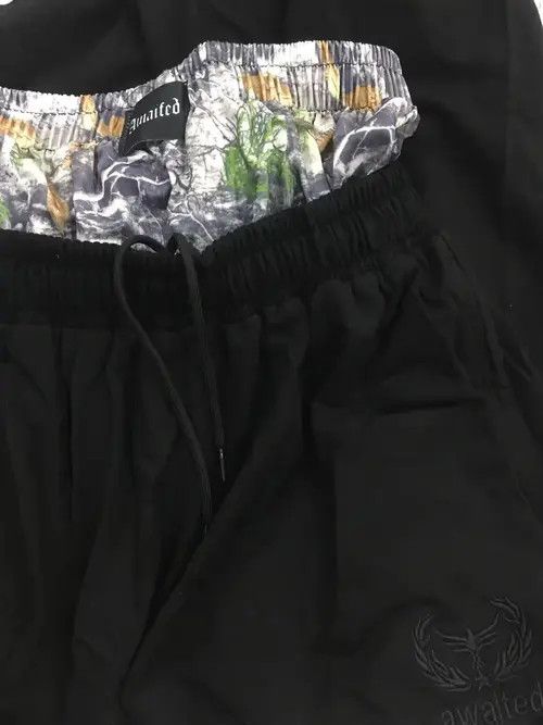 Jean × Vintage Harajuku Camouflage Embroidered Double Waist Sweatpants Size US 31 - 3 Thumbnail