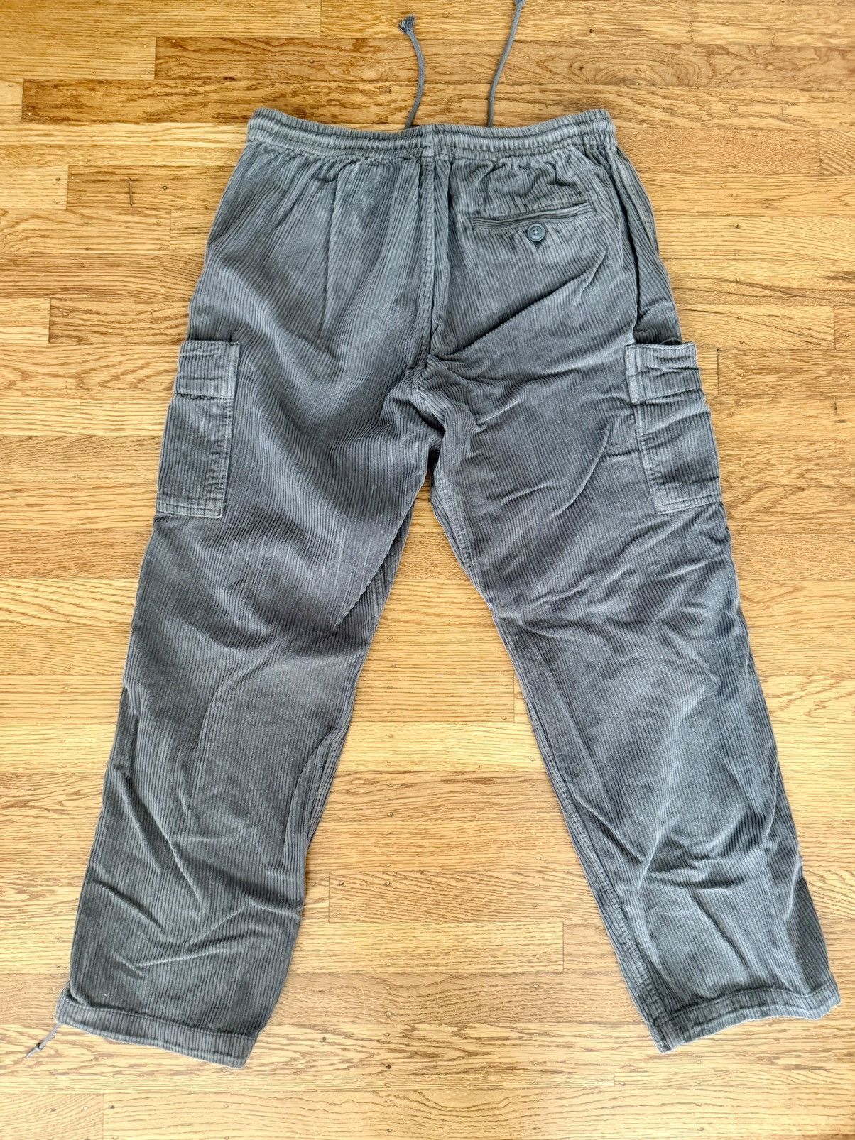 General Admission General Admission Corduroy Cargo Pants – Gray (Size M) Size US 31 - 3 Thumbnail