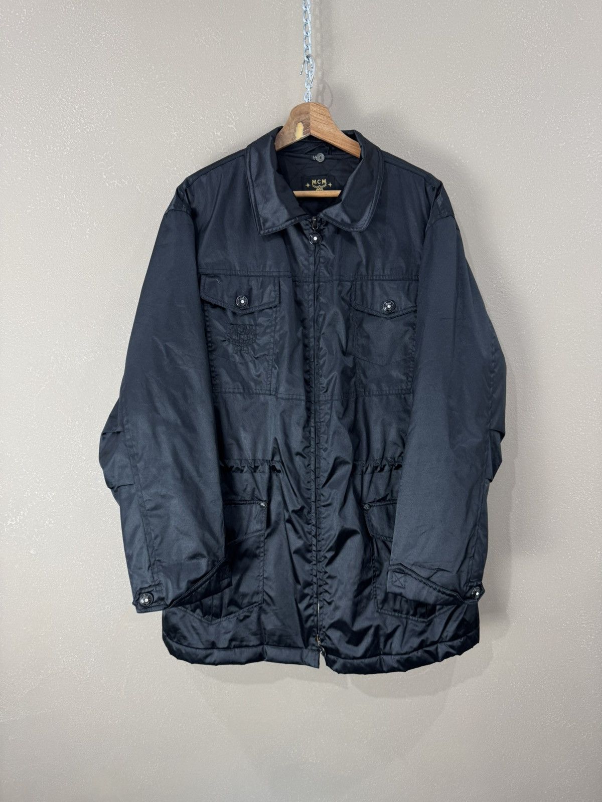 MCM MCM vintage light jacket full zip rarity logo Size M / US 6-8 / IT 42-44 - 1 Thumbnail
