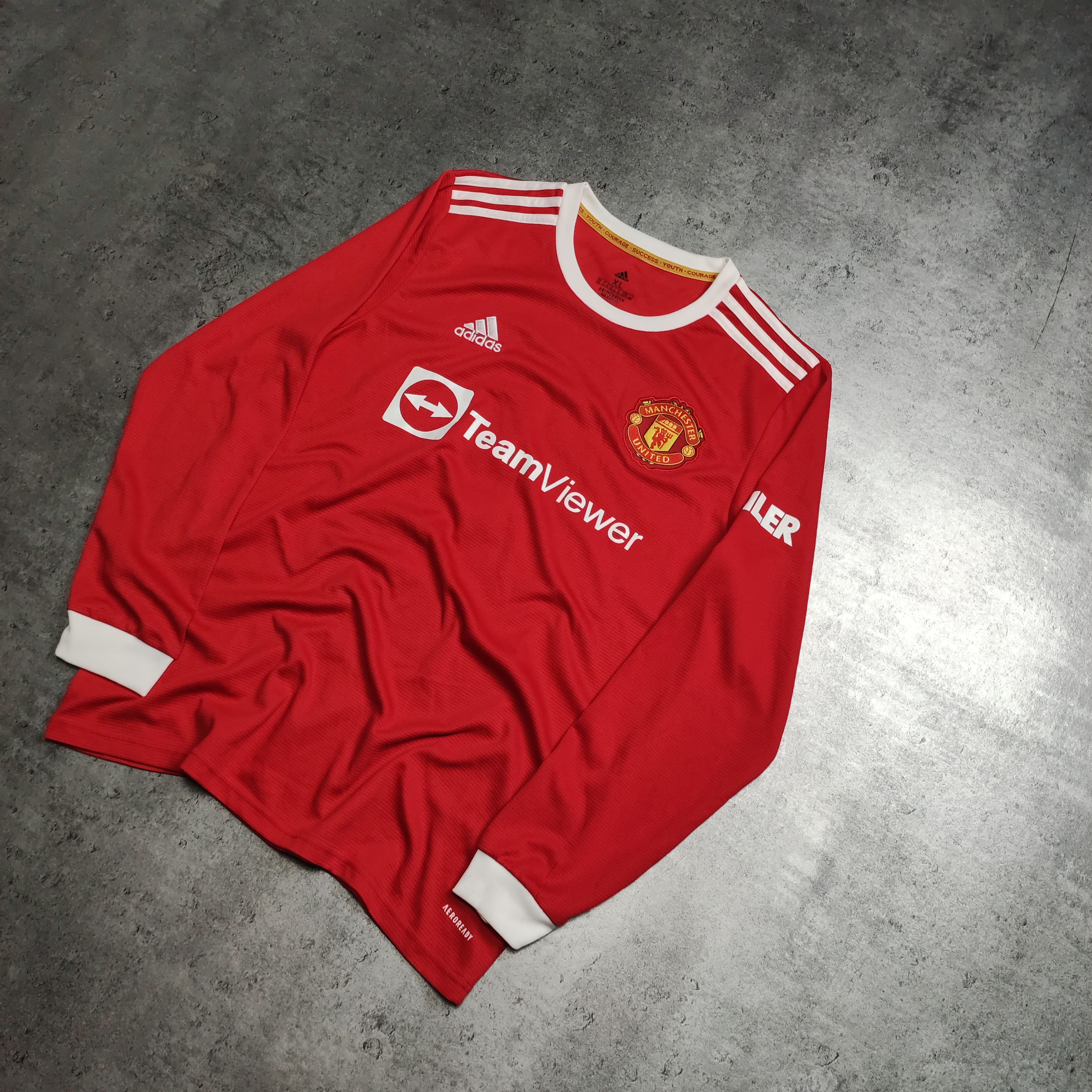 Adidas RARE #7 Cristiano Ronaldo Manchester United Adidas Jersey Size US XL / EU 56 / 4 - 3 Thumbnail