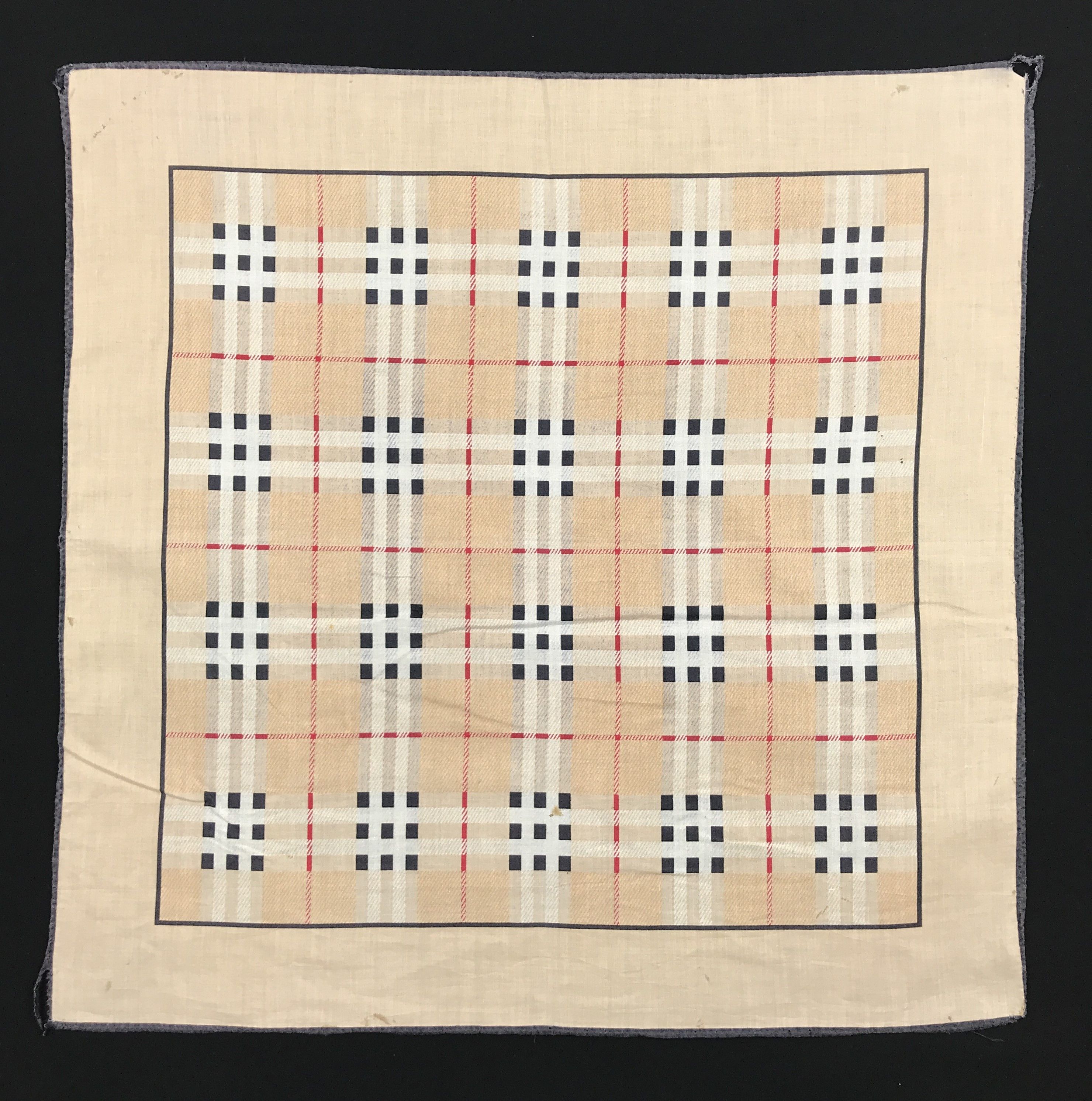 Burberry Vintage Burberry Bandana Neckerchief Handkerchief Size ONE SIZE - 1 Thumbnail