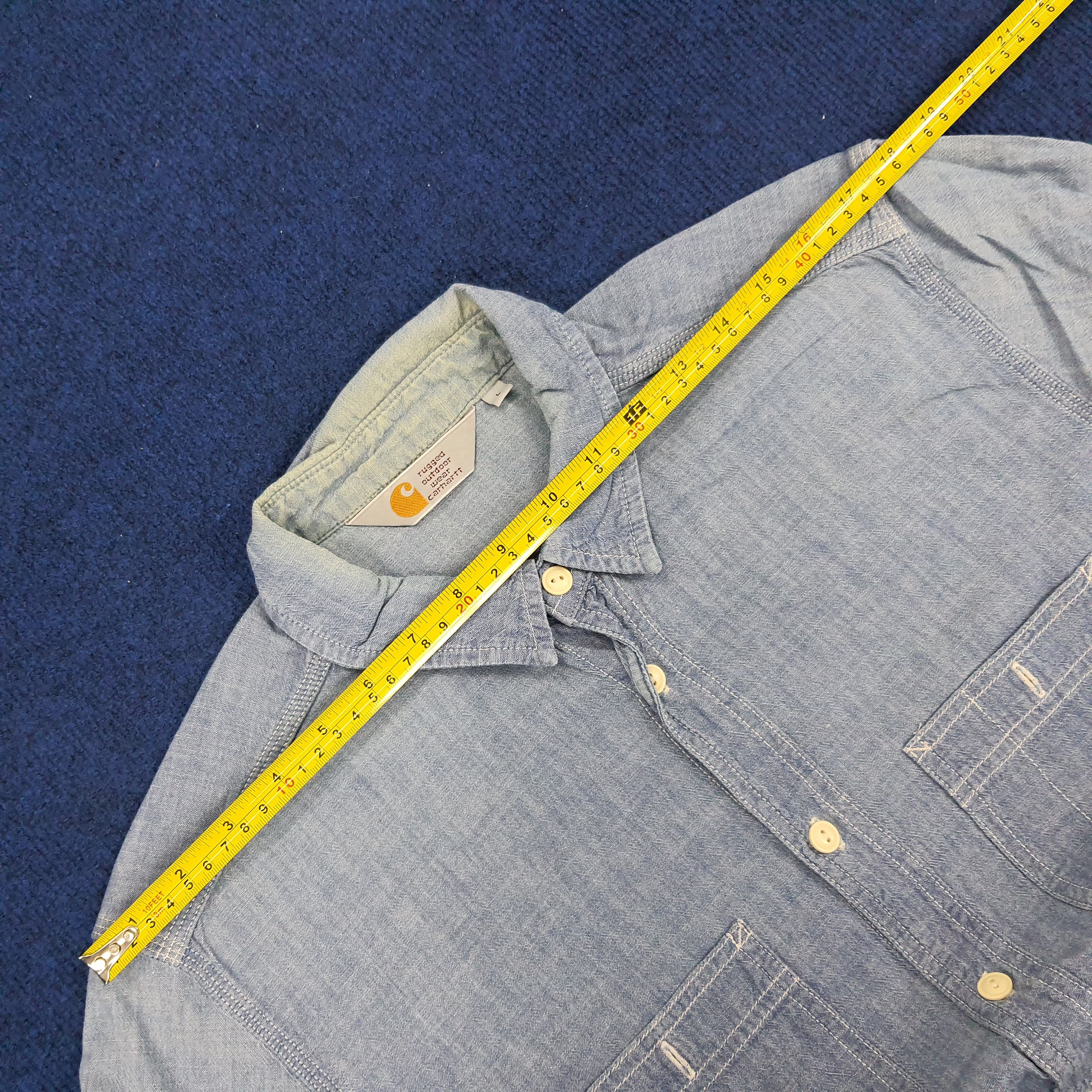 Carhartt × Vintage Vintage Carhartt Rugged Outdoor Wear Shirt Size US M / EU 48-50 / 2 - 10 Thumbnail