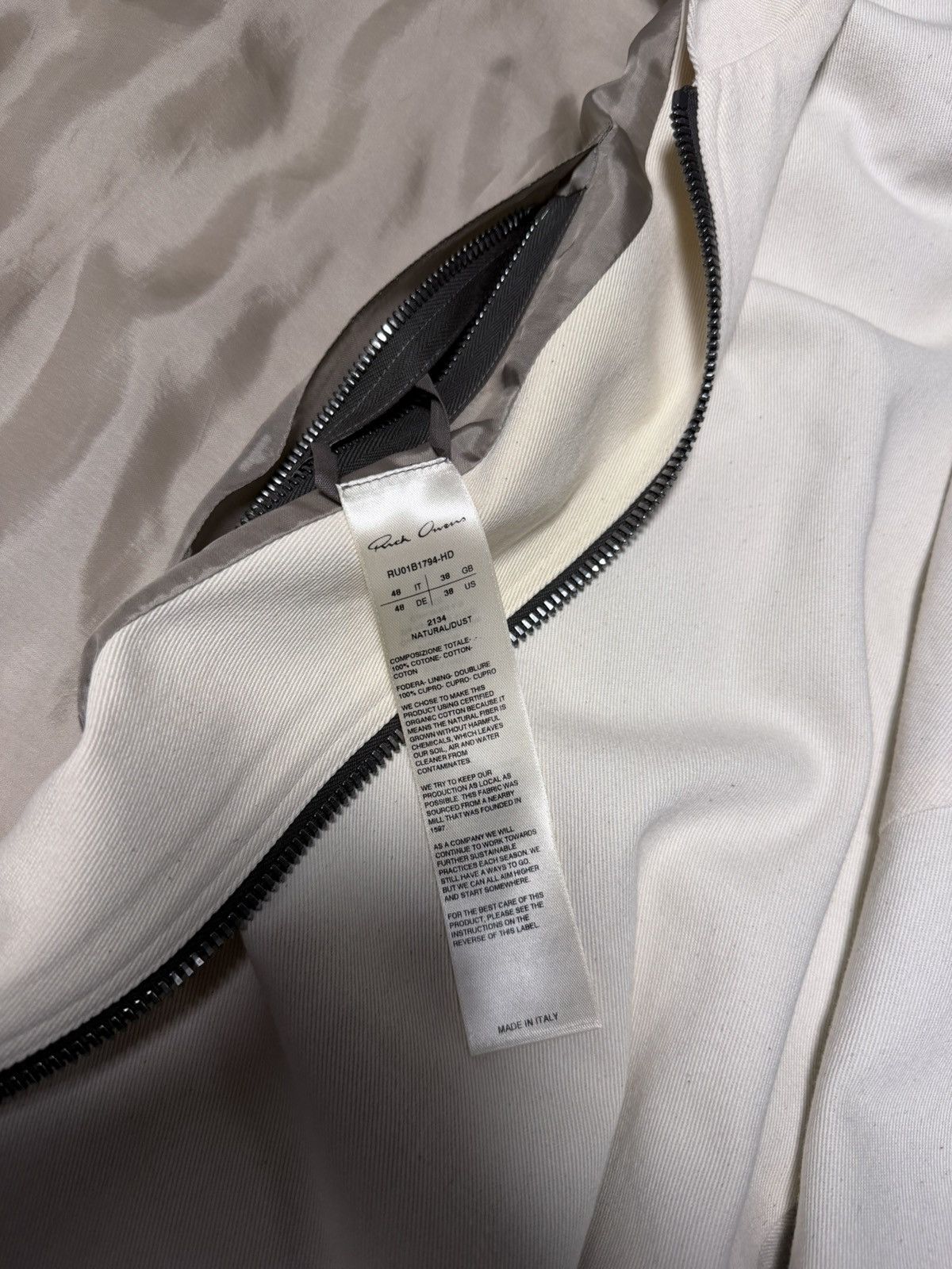 Rick Owens Rick Owens Peter Jkt Size US M / EU 48-50 / 2 - 7 Thumbnail