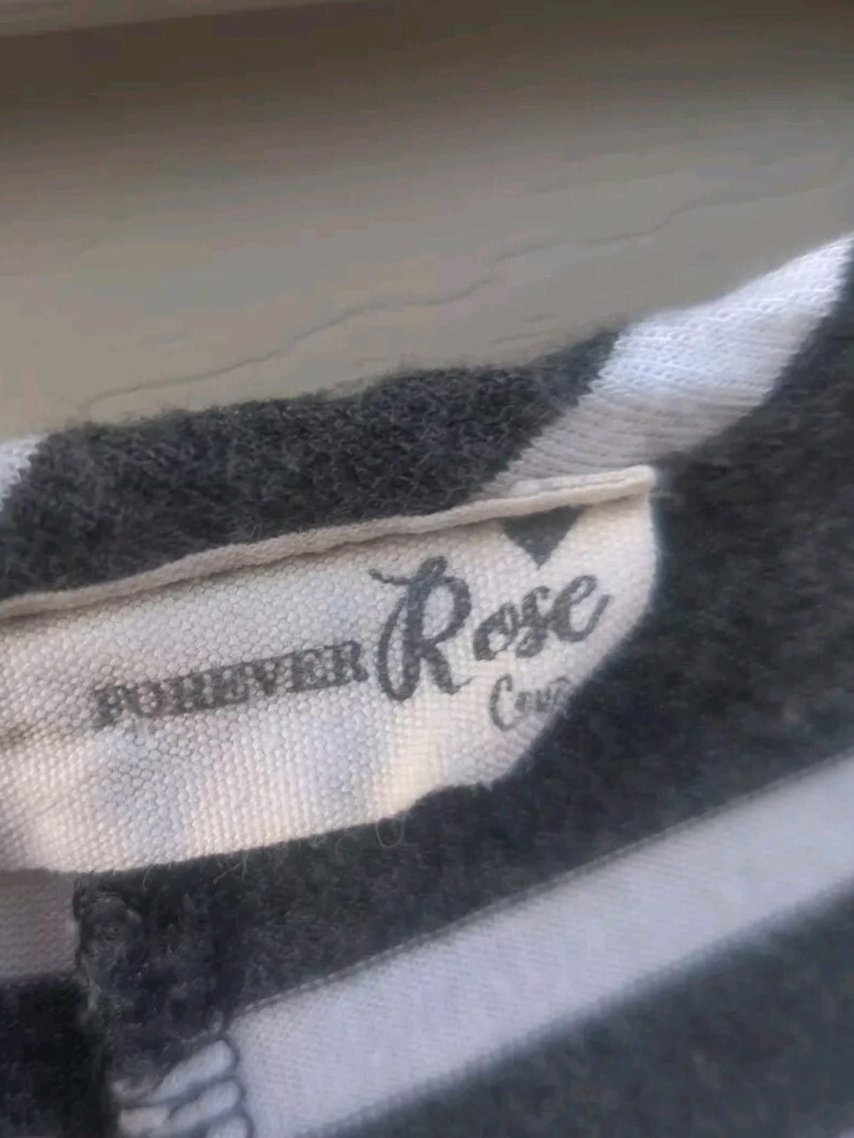 Other Forever Rose Couture Womens T Shirt Dress Striped Medium M Size M / US 6-8 / IT 42-44 - 5 Thumbnail