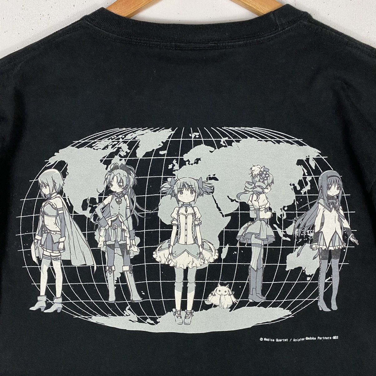 Anime × Vintage PUELLA MAGI MADOKA MAGICA ANIME MANGA TEE Size US M / EU 48-50 / 2 - 3 Thumbnail
