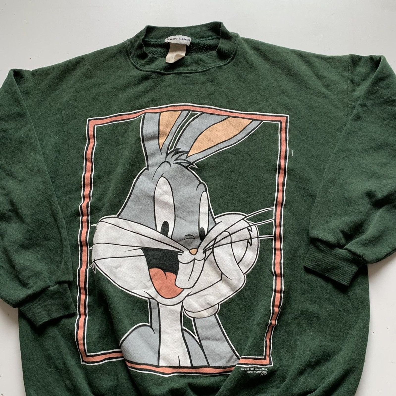 Vintage Vintage 90s Bugs Bunny Looney Tunes Cartoon Crewneck Large Size US L / EU 52-54 / 3 - 2 Thumbnail